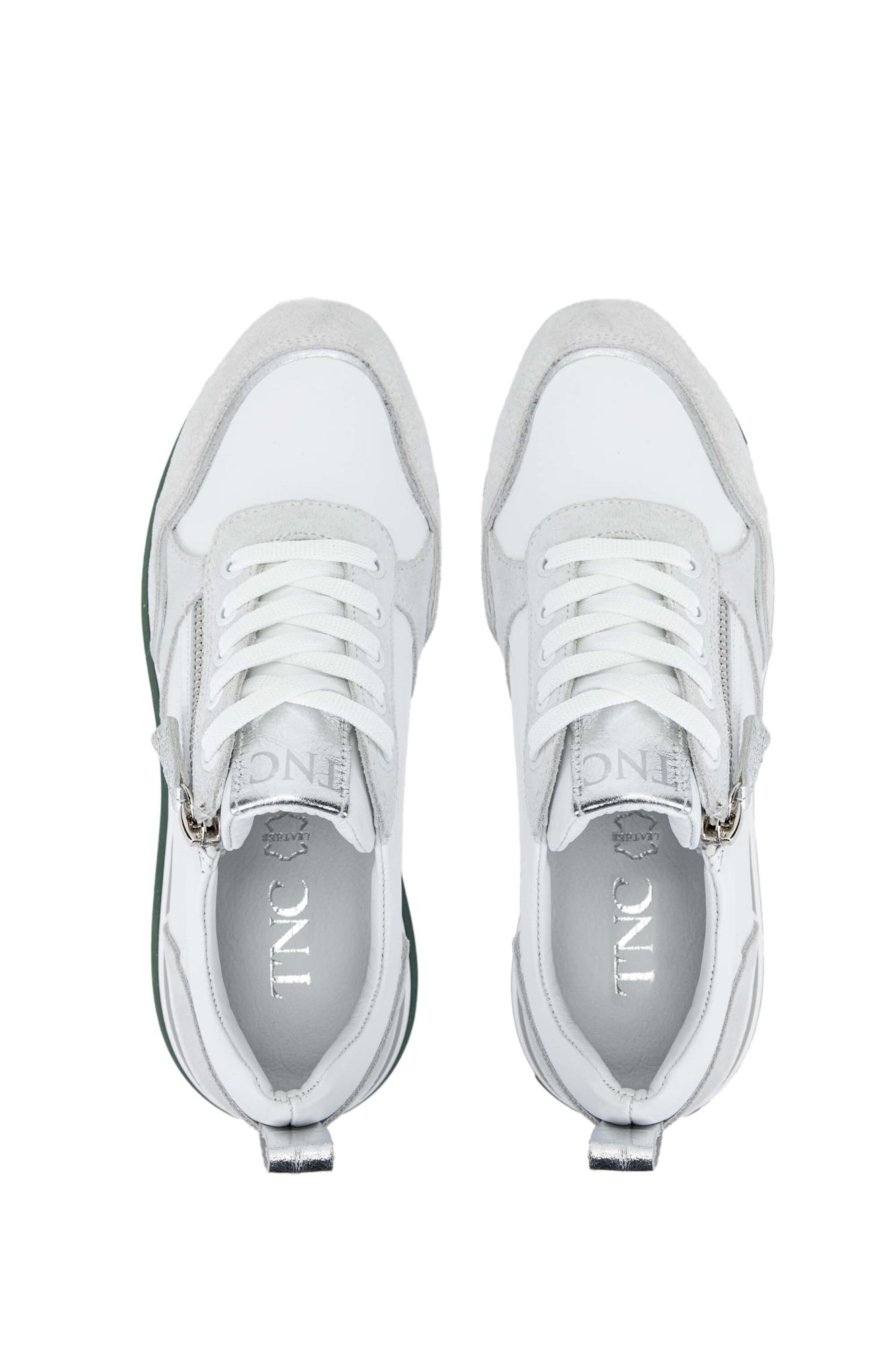 Tamer Tanca Kadın Hakiki Deri Beyaz Sneakers & Spor Ayakkabı