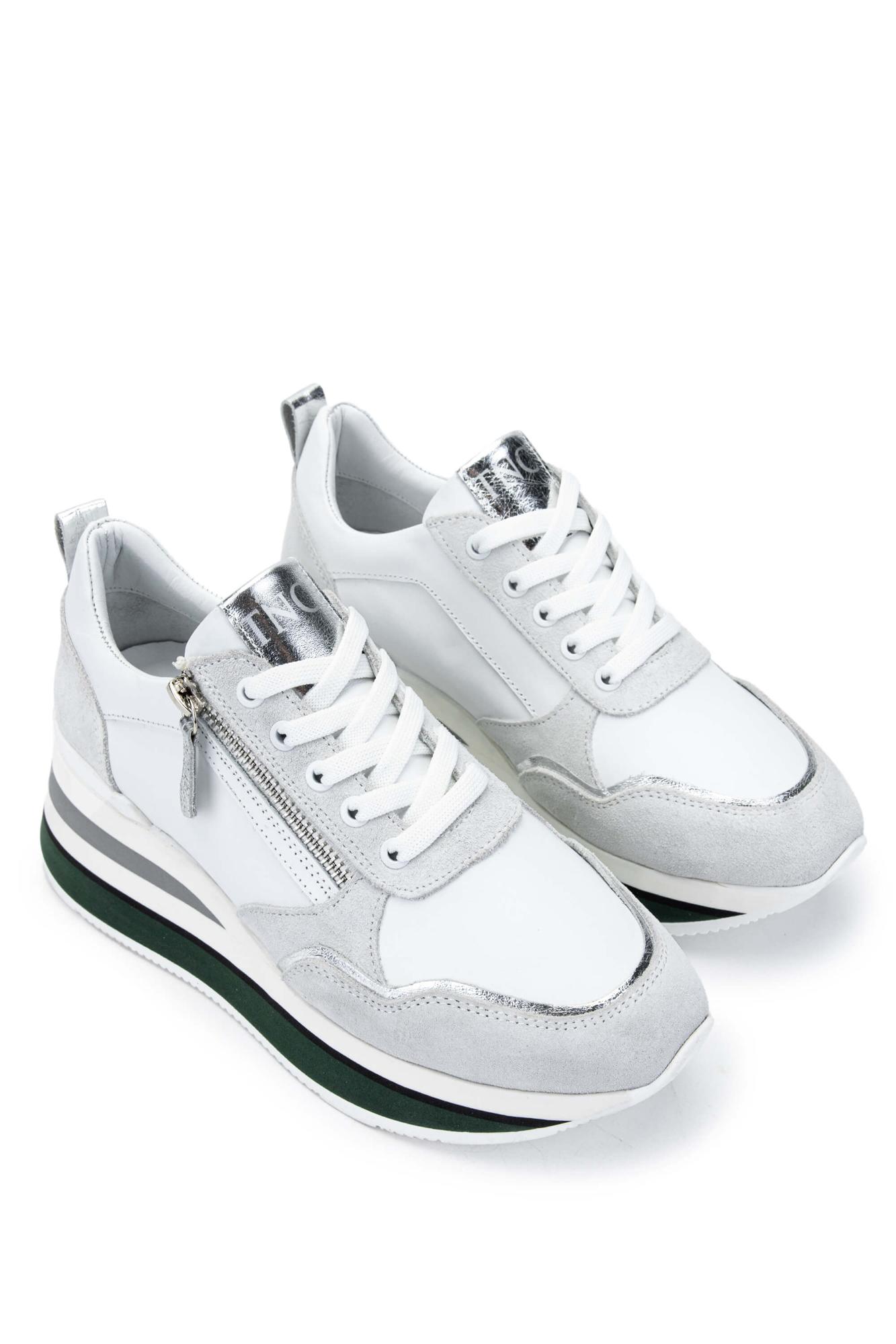 Tamer Tanca Kadın Hakiki Deri Beyaz Sneakers & Spor Ayakkabı