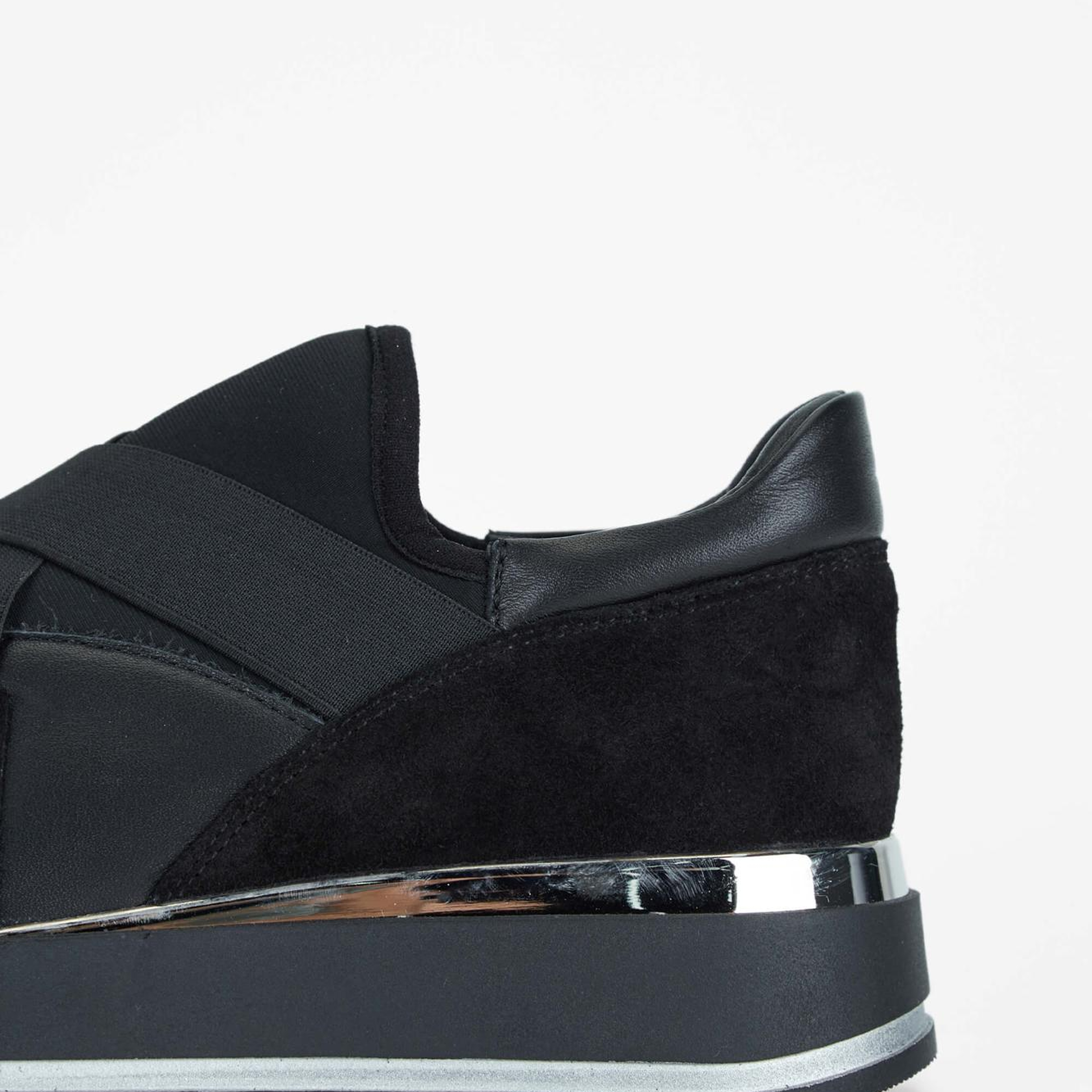 Tamer Tanca Kadın Hakiki Deri Siyah Deri Sneakers & Spor Ayakkabı