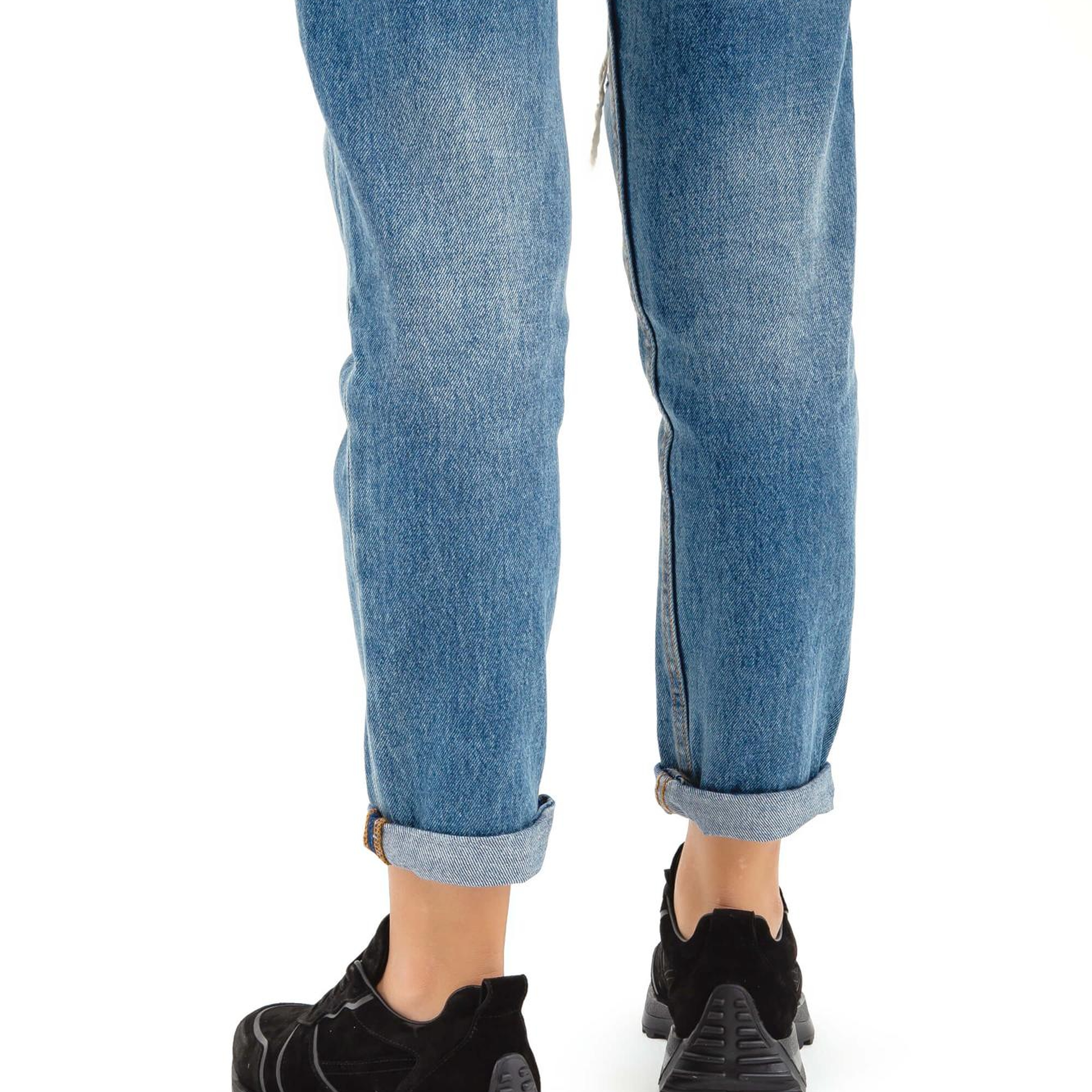 Tamer Tanca Kadın Hakiki Deri Siyah Sneakers & Spor Ayakkabı