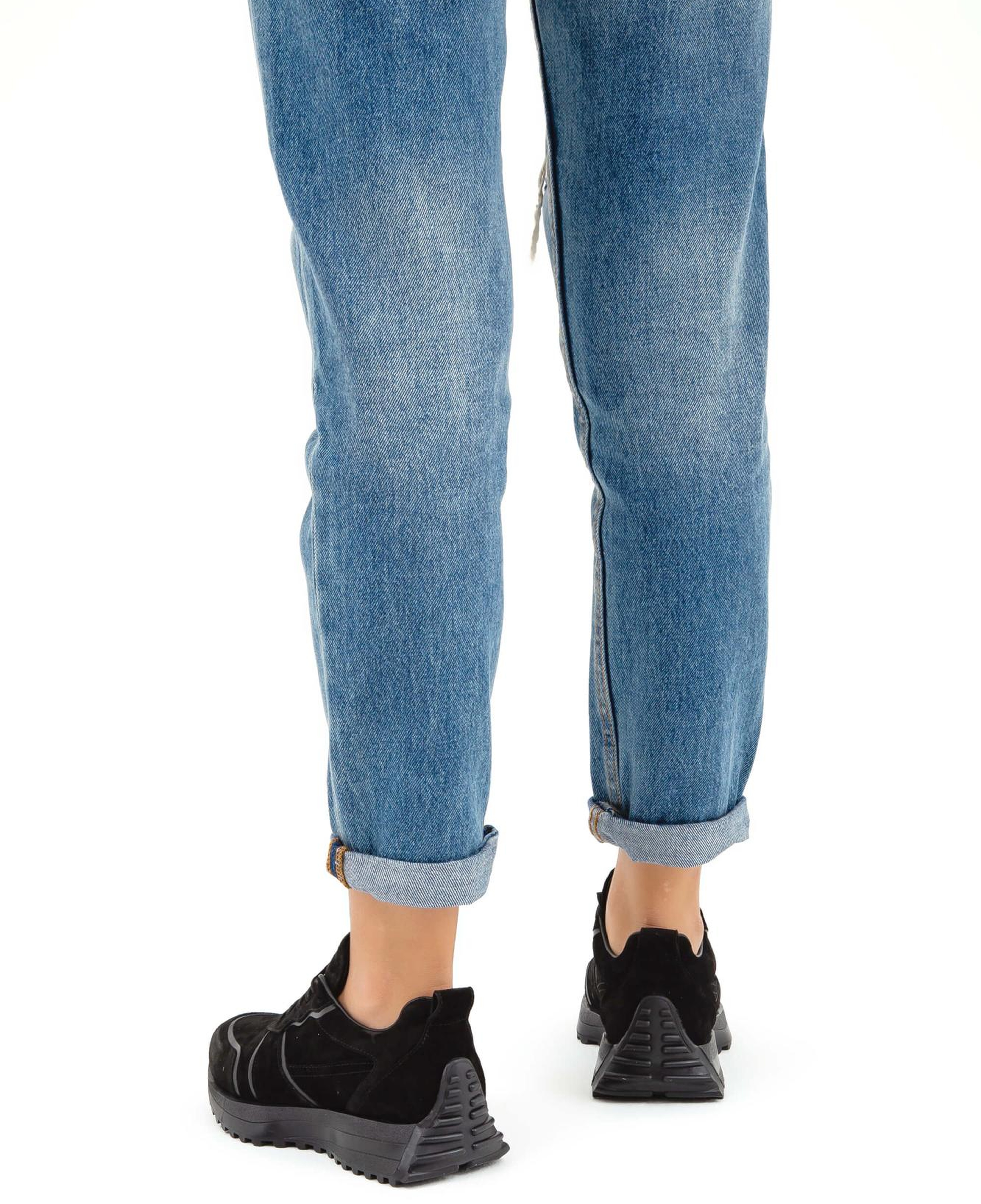 Tamer Tanca Kadın Hakiki Deri Siyah Sneakers & Spor Ayakkabı