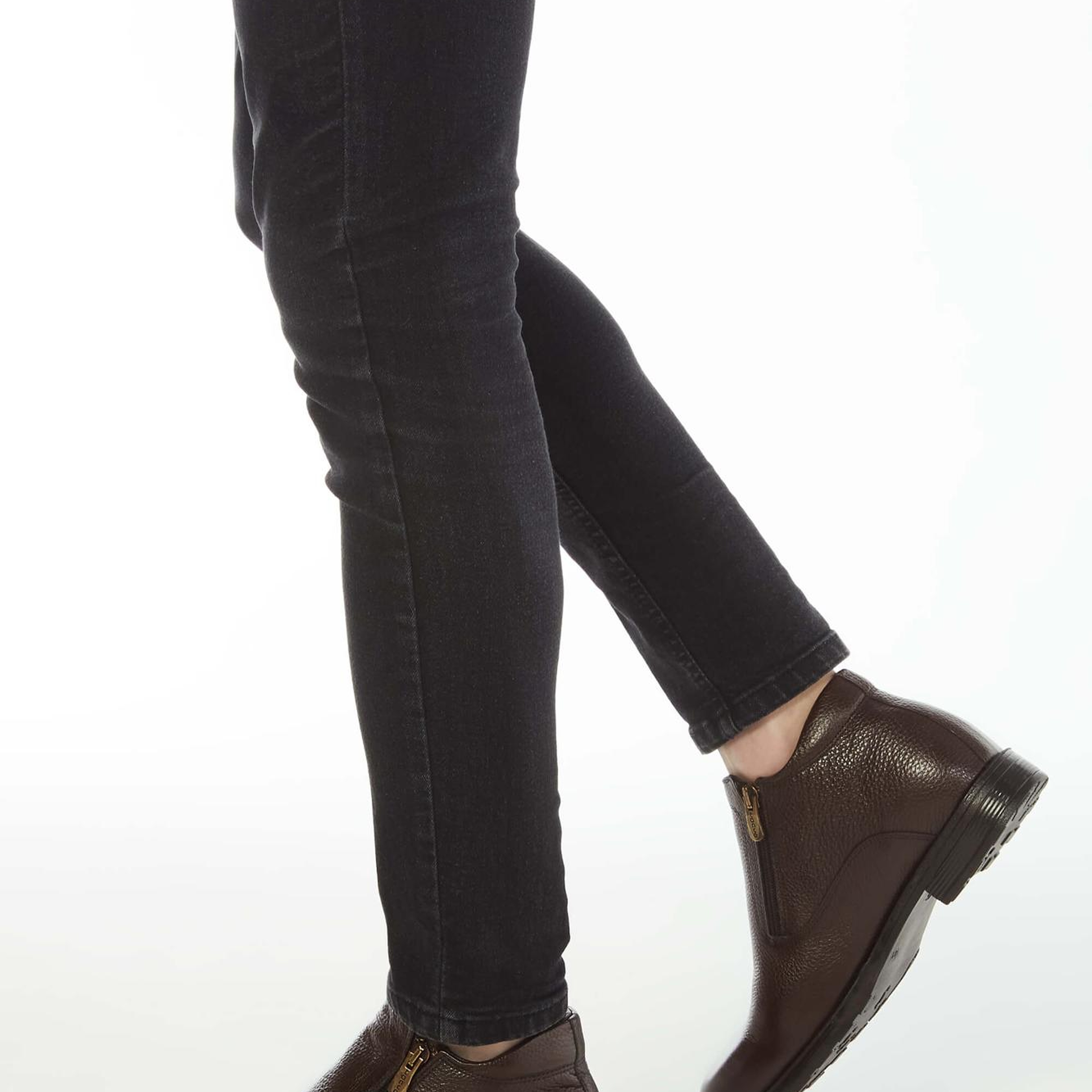 Tamer Tanca Erkek Hakiki Deri Kahverengi Floter Klasik Bot