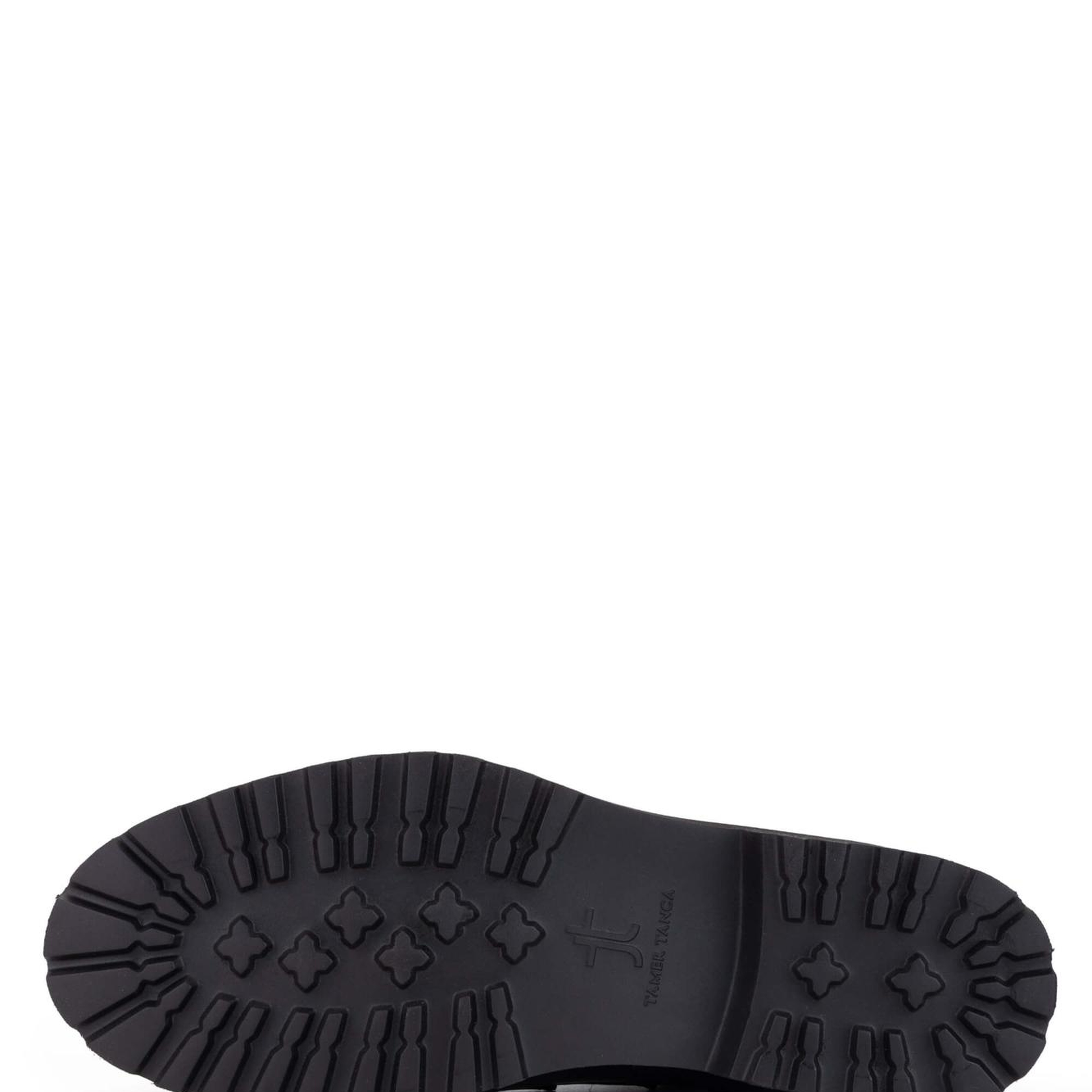 Tamer Tanca Erkek Hakiki Deri Siyah Casual Bot