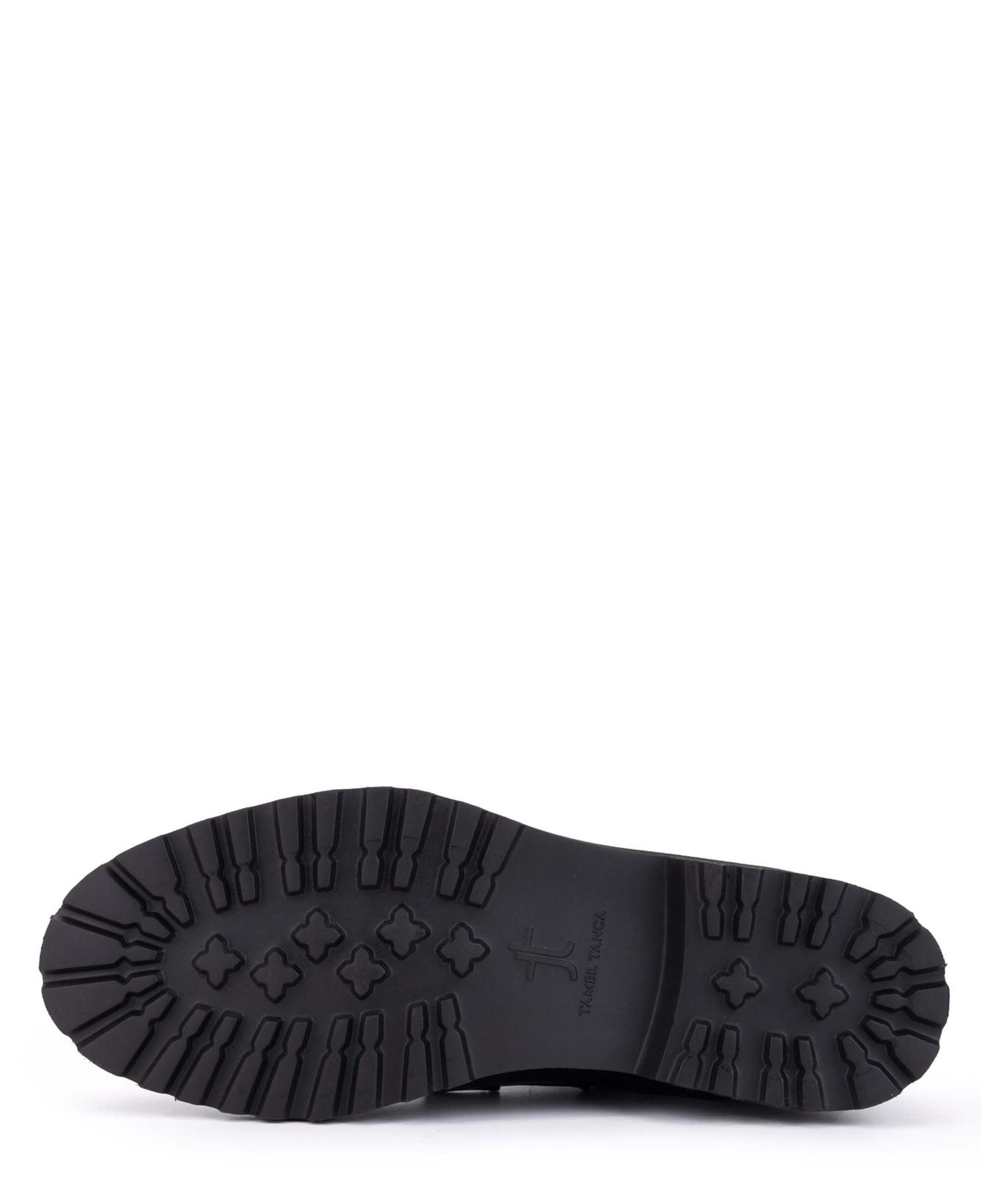 Tamer Tanca Erkek Hakiki Deri Siyah Casual Bot