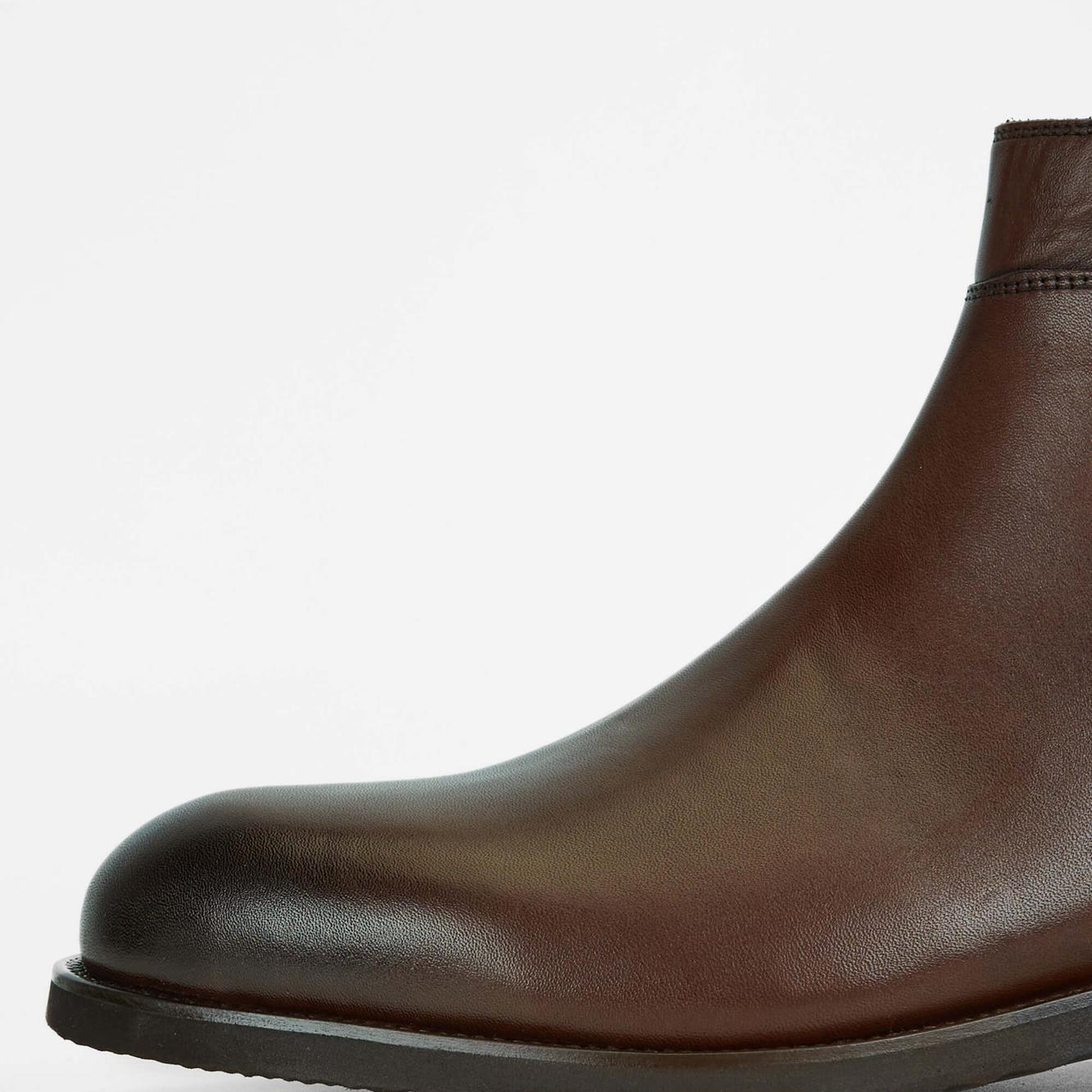 Tamer Tanca Erkek Hakiki Deri Kahverengi Casual Bot