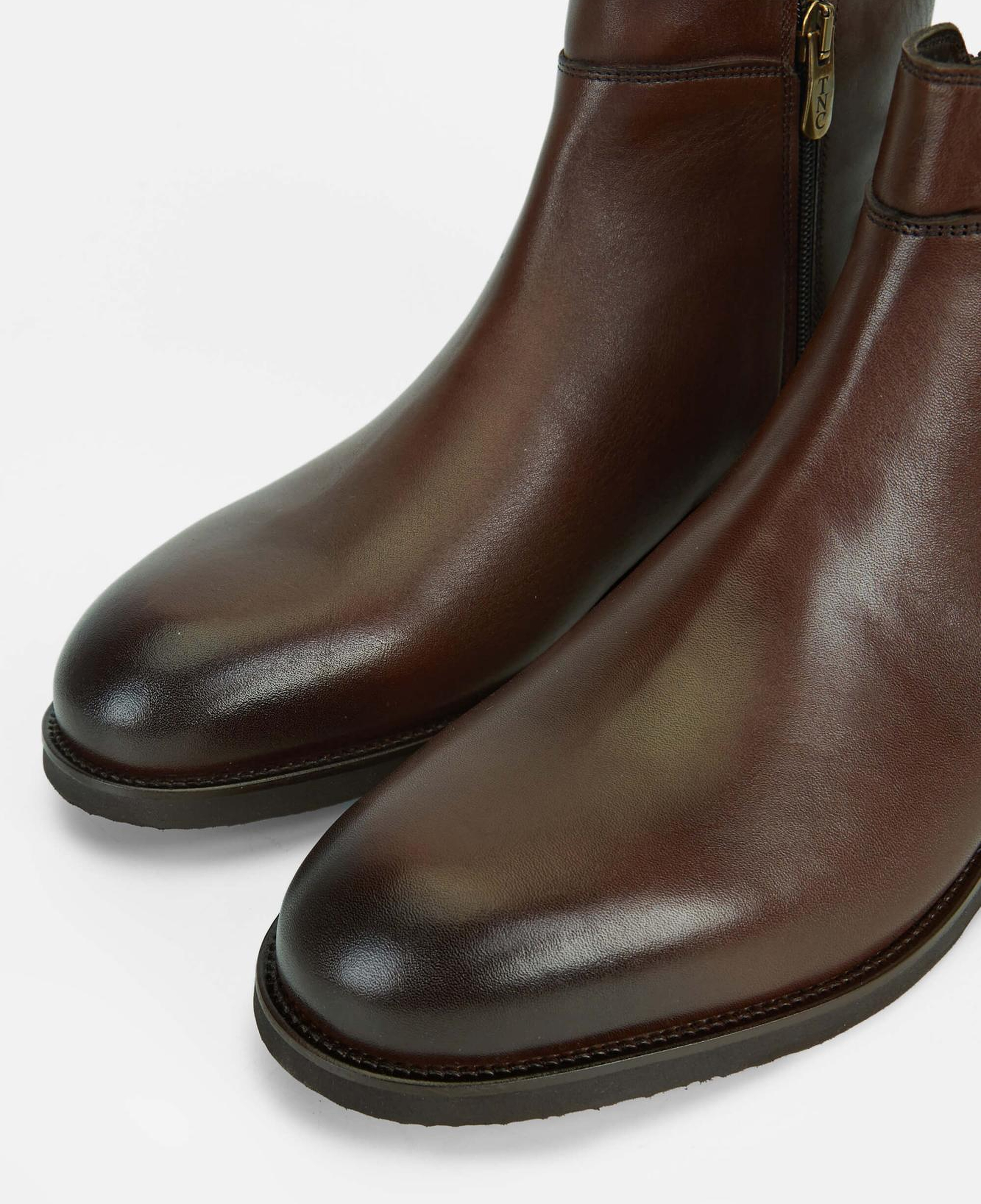 Tamer Tanca Erkek Hakiki Deri Kahverengi Casual Bot