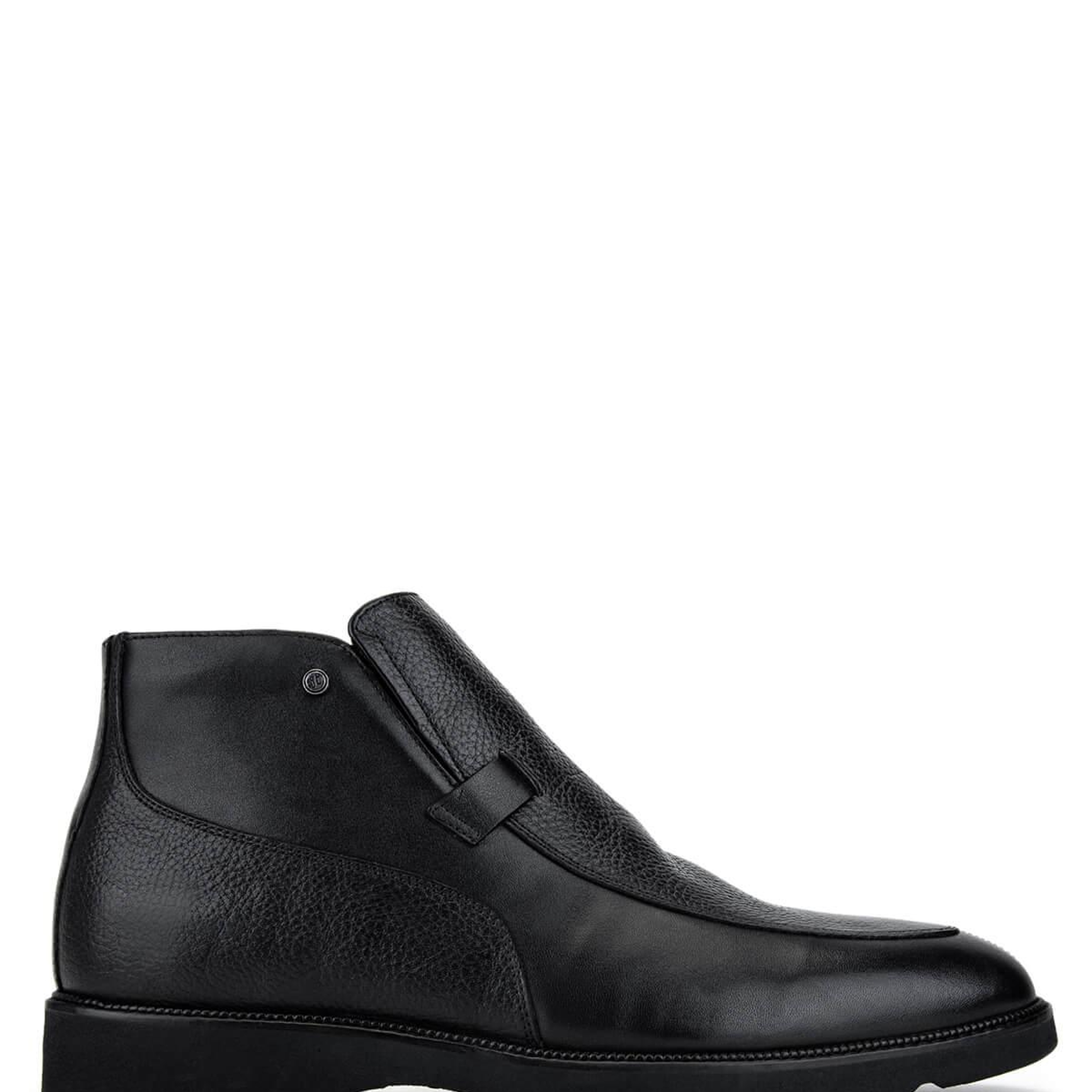 Tamer Tanca Erkek Hakiki Deri Siyah Klasik Bot