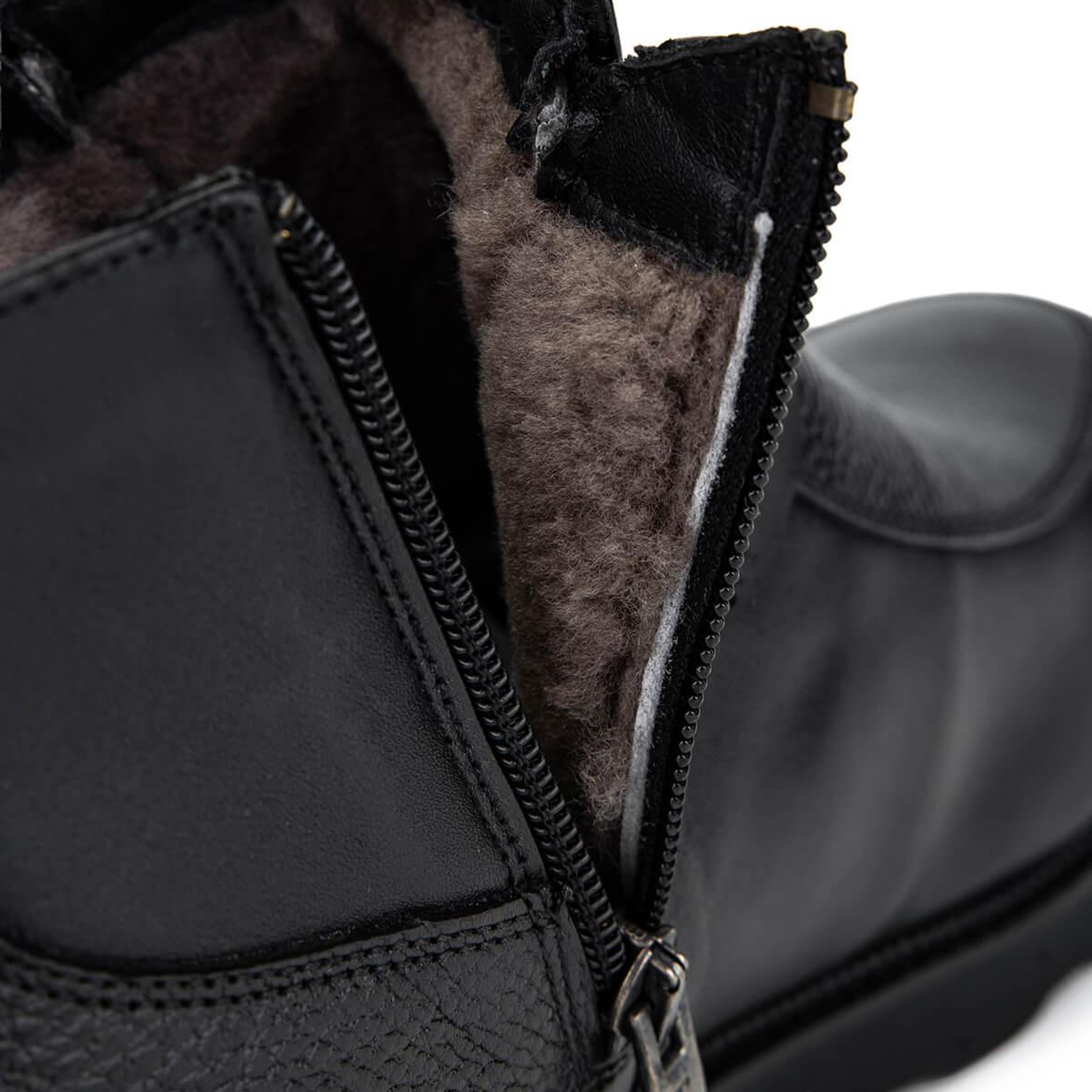 Tamer Tanca Erkek Hakiki Deri Siyah Klasik Bot