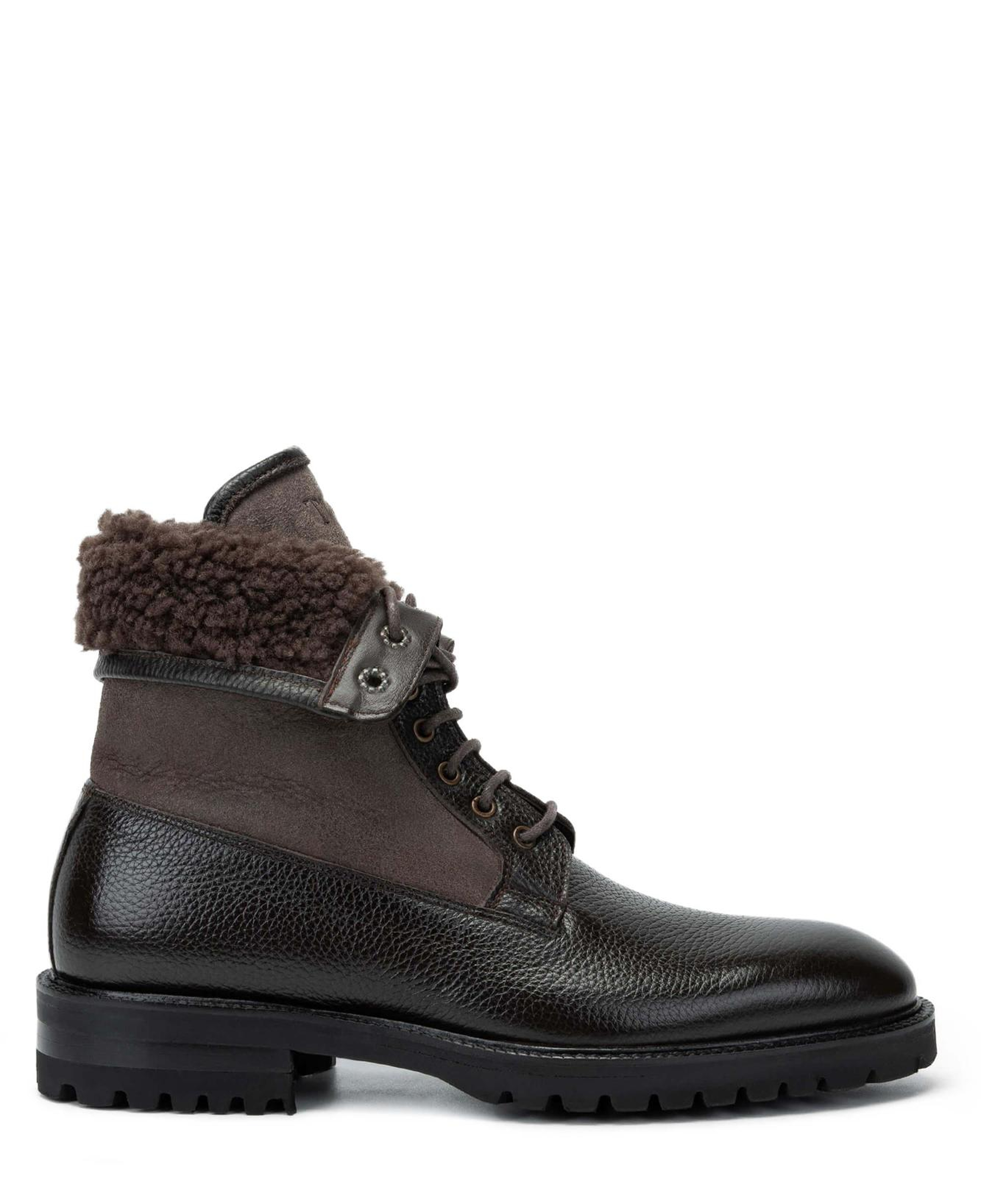 Tamer Tanca Erkek Hakiki Deri Kahverengi POSTAL Bot