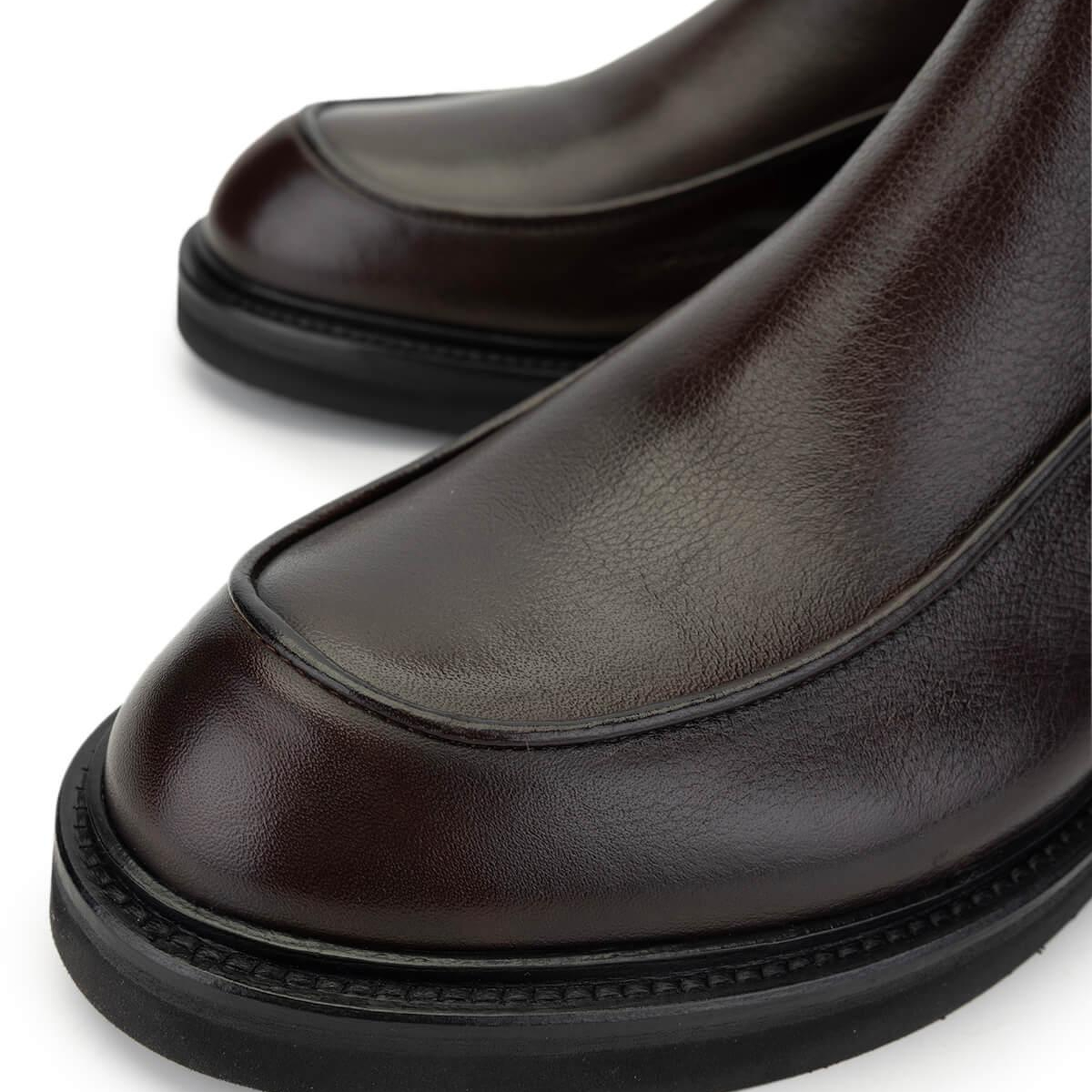 Tamer Tanca Erkek Hakiki Deri Kahverengi Casual Bot