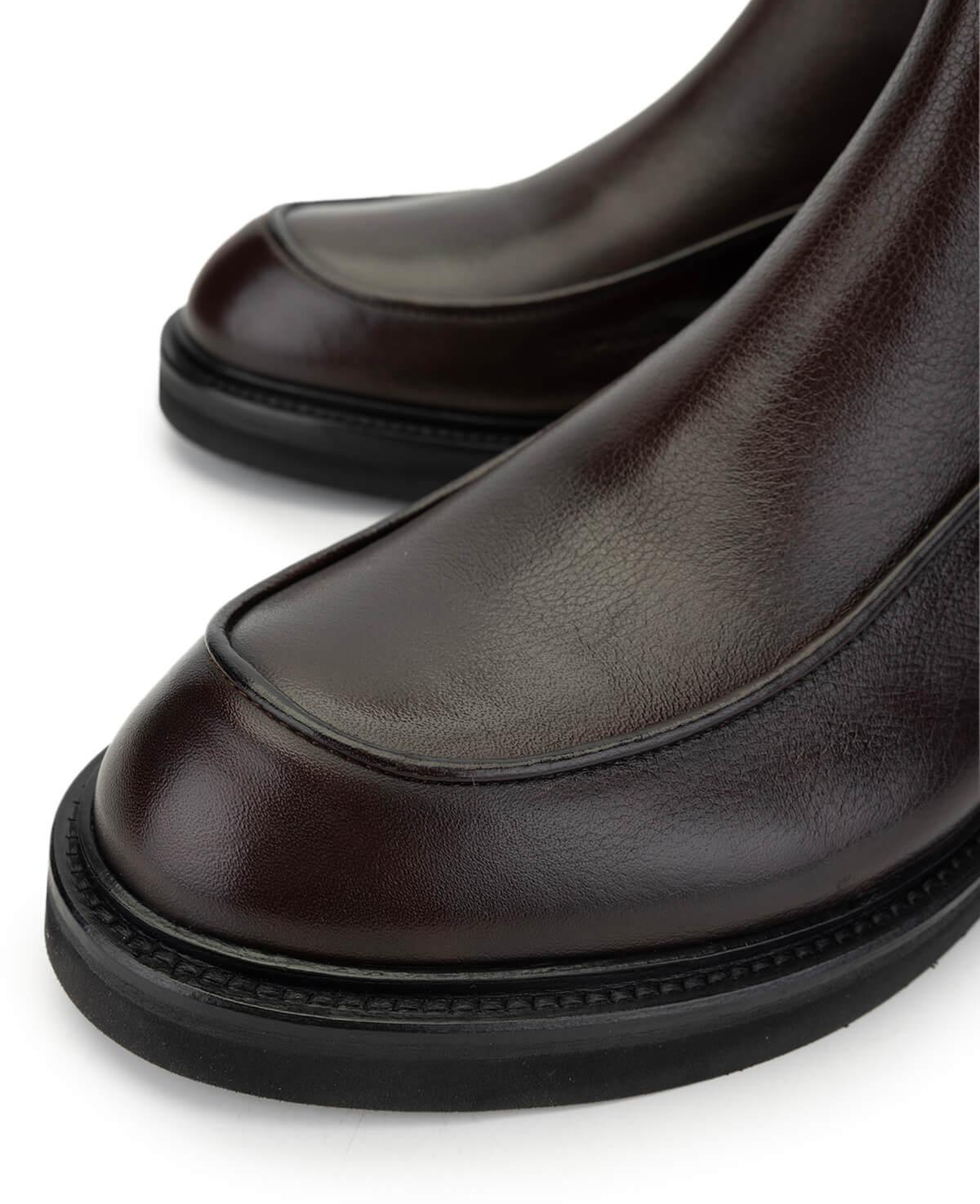 Tamer Tanca Erkek Hakiki Deri Kahverengi Casual Bot