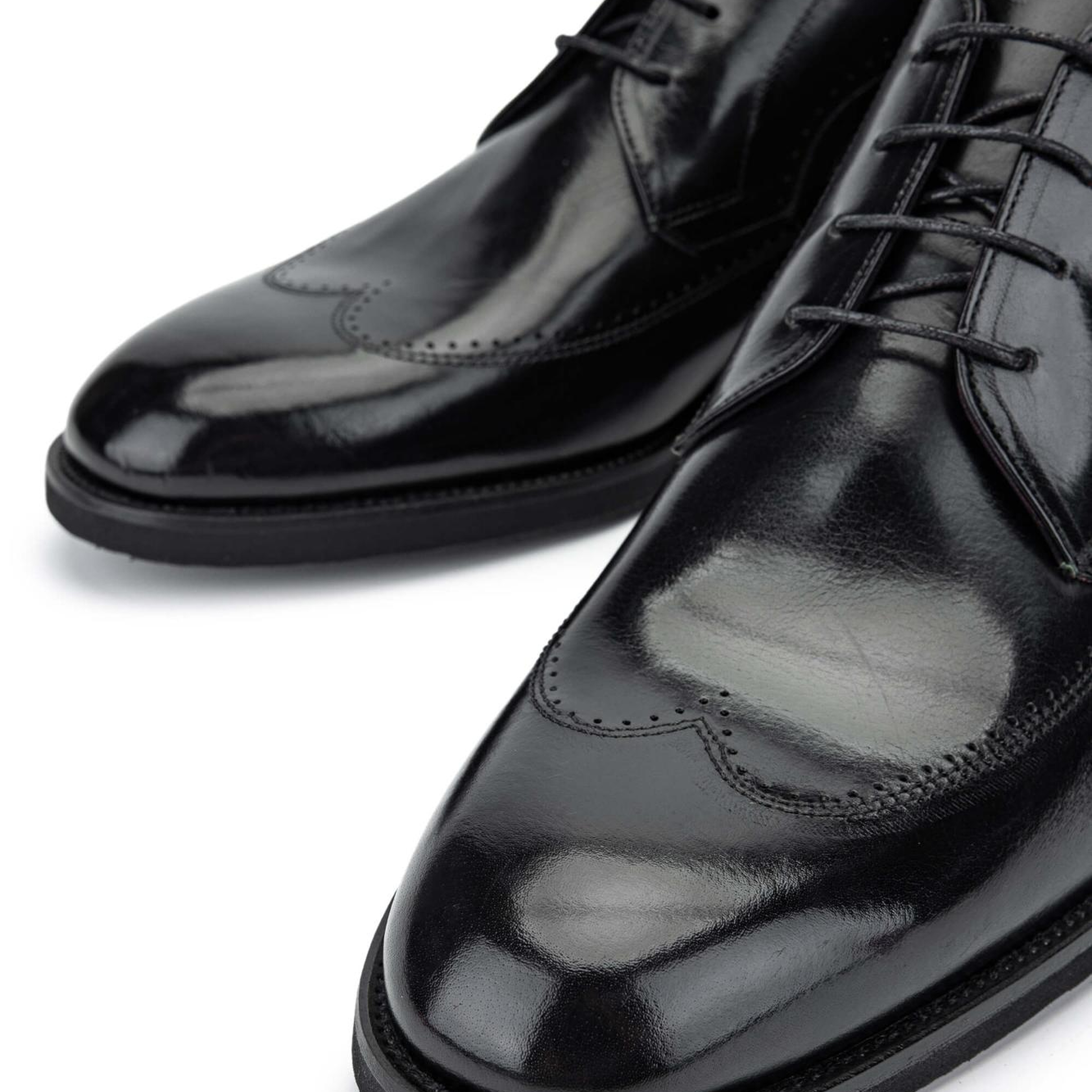 Tamer Tanca Erkek Hakiki Deri Siyah Klasik Bot