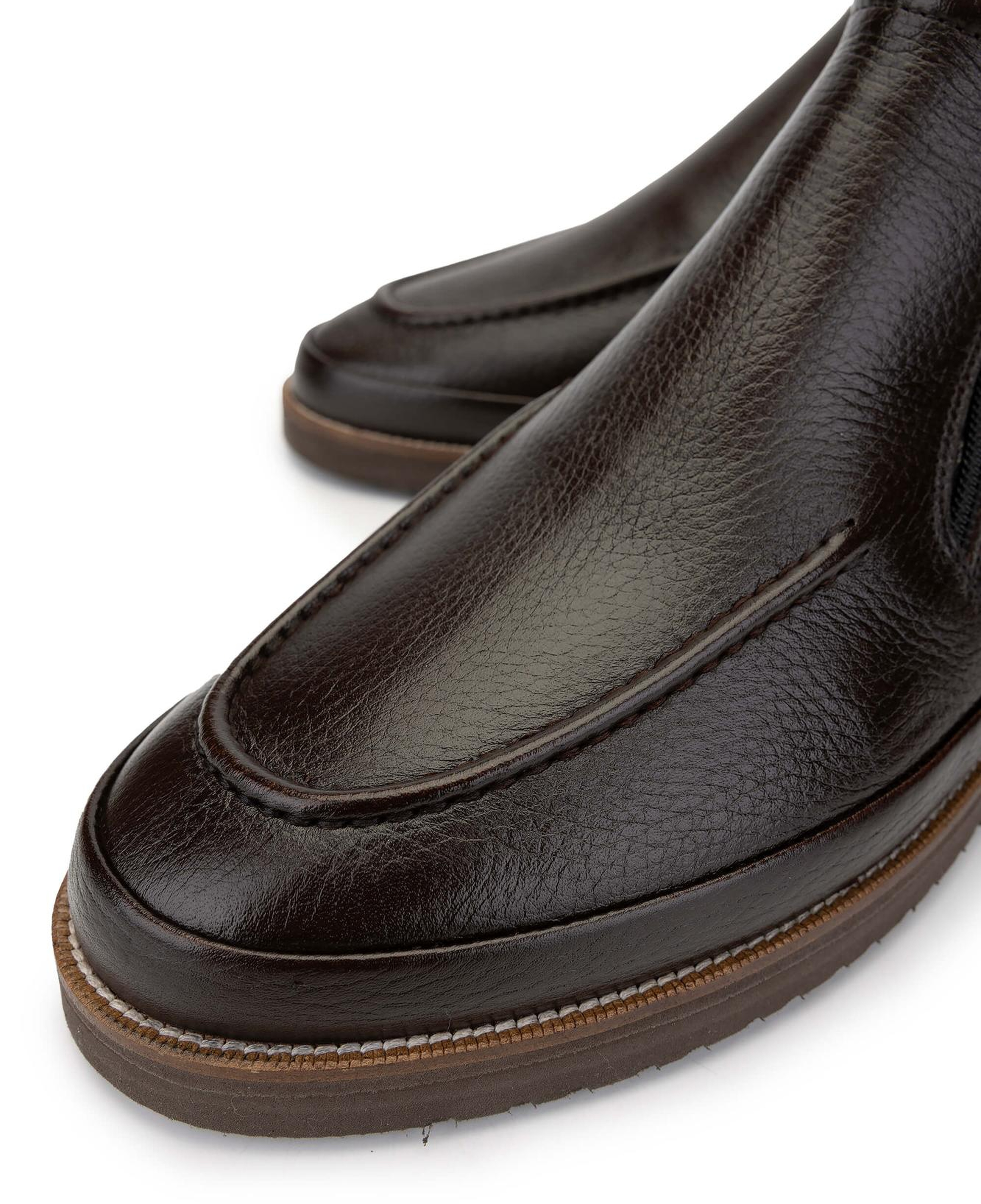 Tamer Tanca Erkek Hakiki Deri Kahverengi Casual Bot