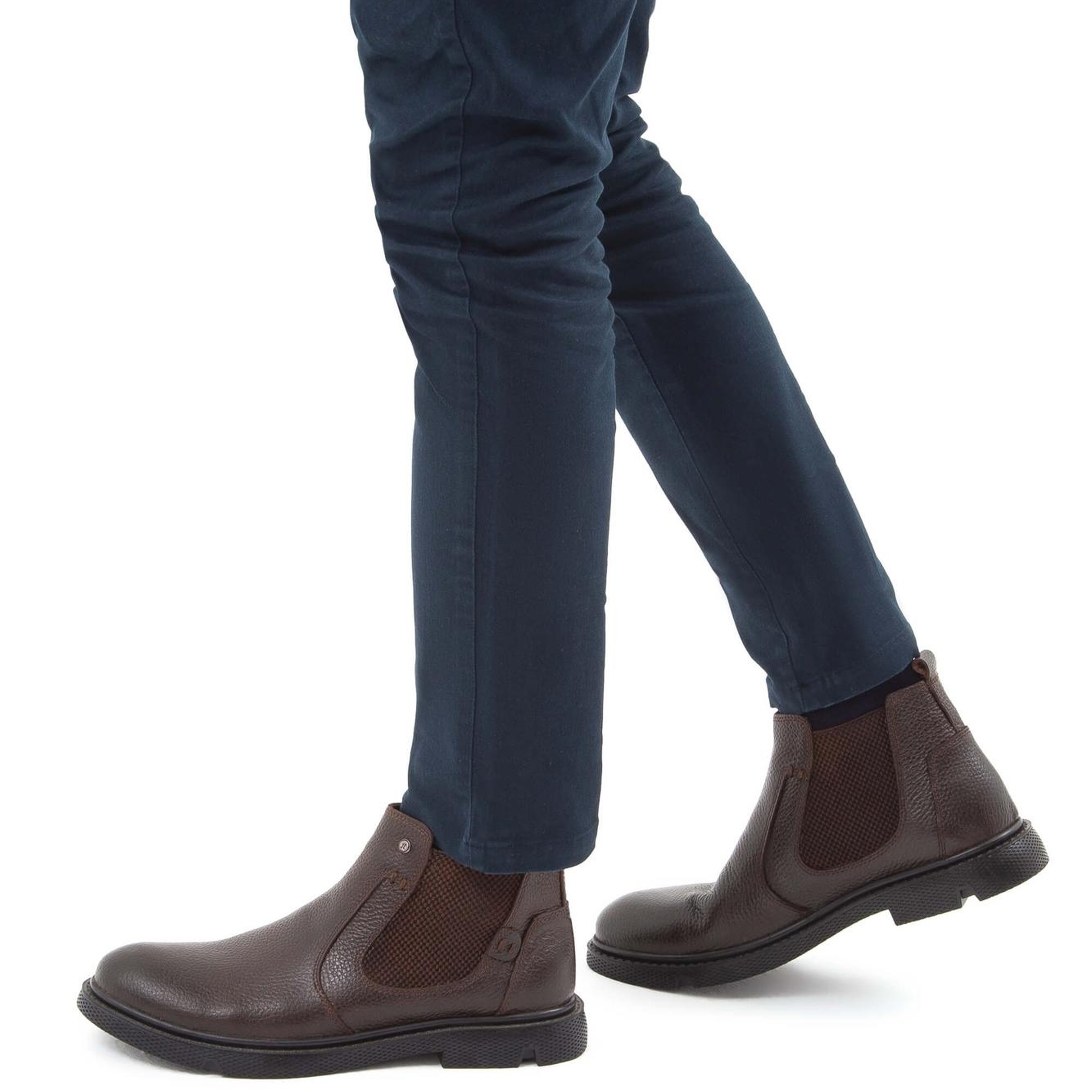 Tamer Tanca Erkek Hakiki Deri Kahverengi Klasik Bot