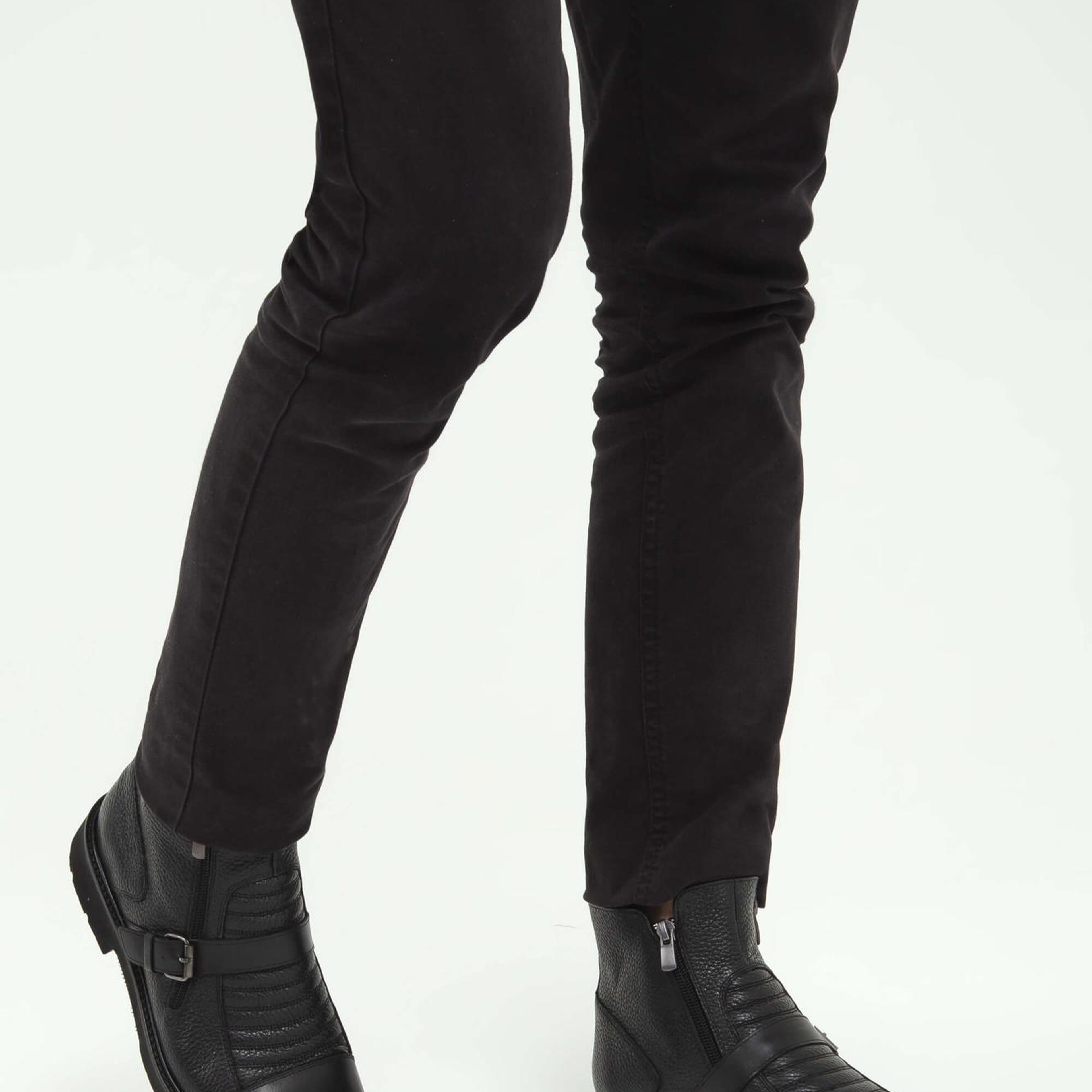 Tamer Tanca Erkek Hakiki Deri Siyah Klasik Bot