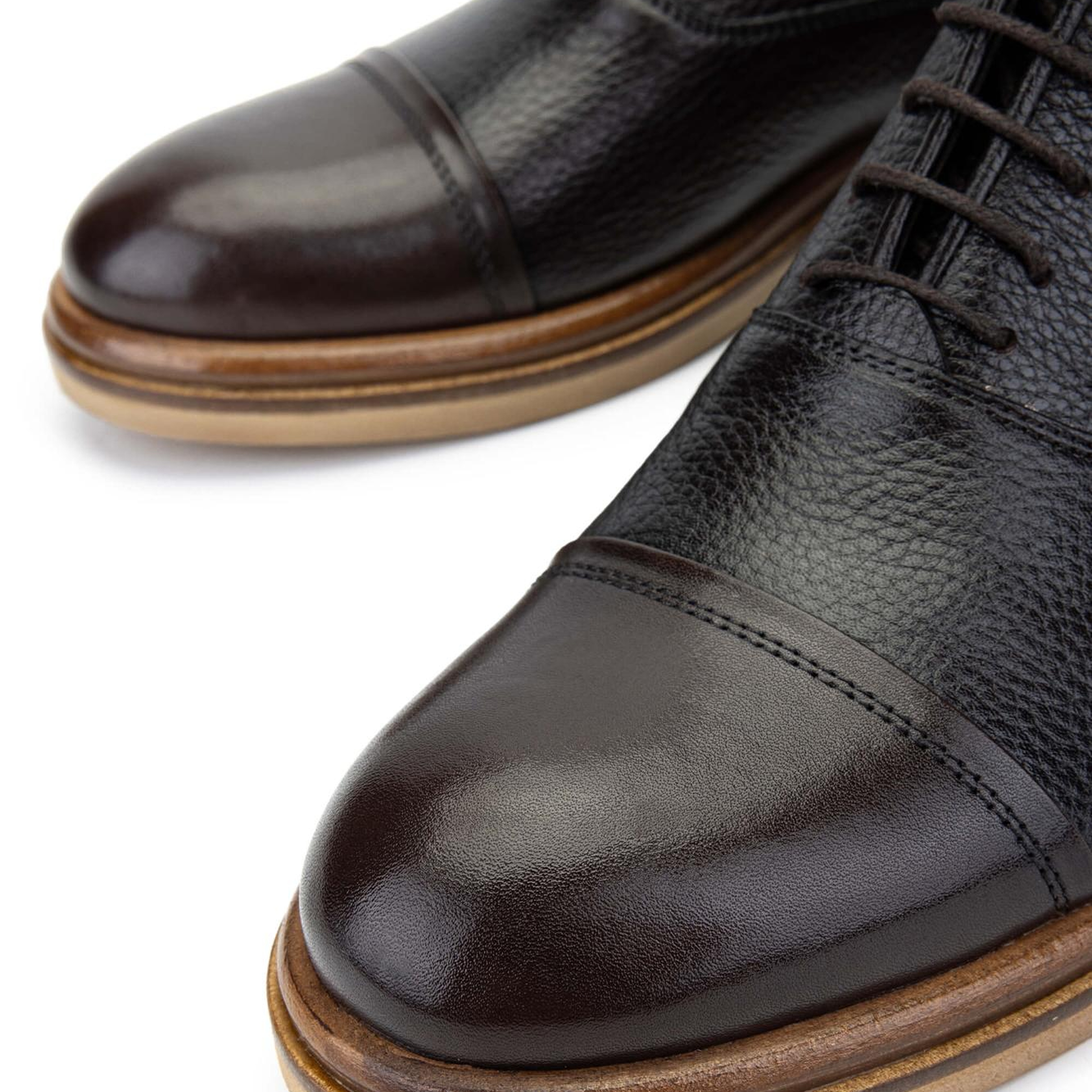 Tamer Tanca Erkek Hakiki Deri Kahverengi Casual Bot