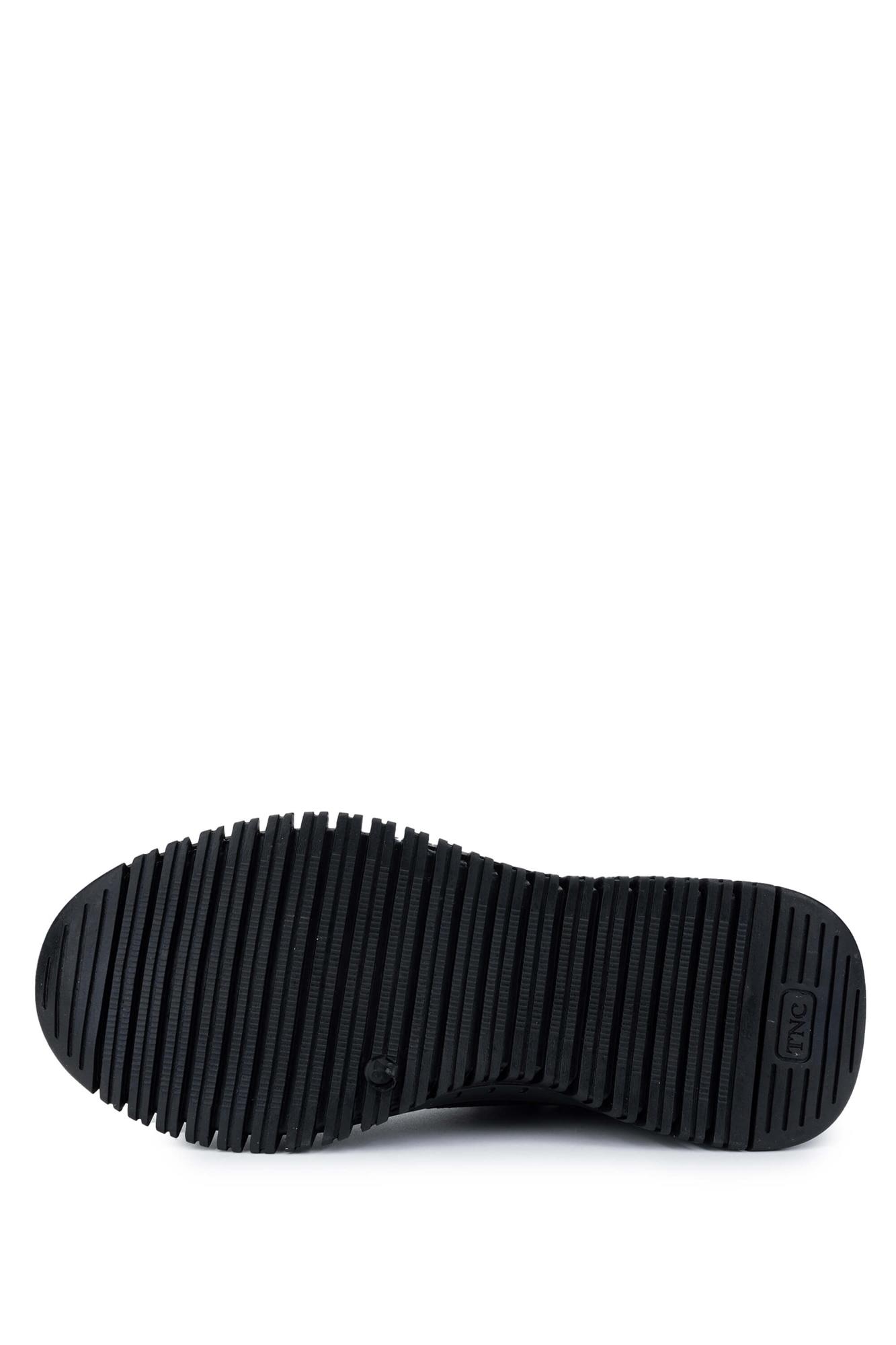 Tamer Tanca Kadın Hakiki Deri Siyah Deri Casual Bot