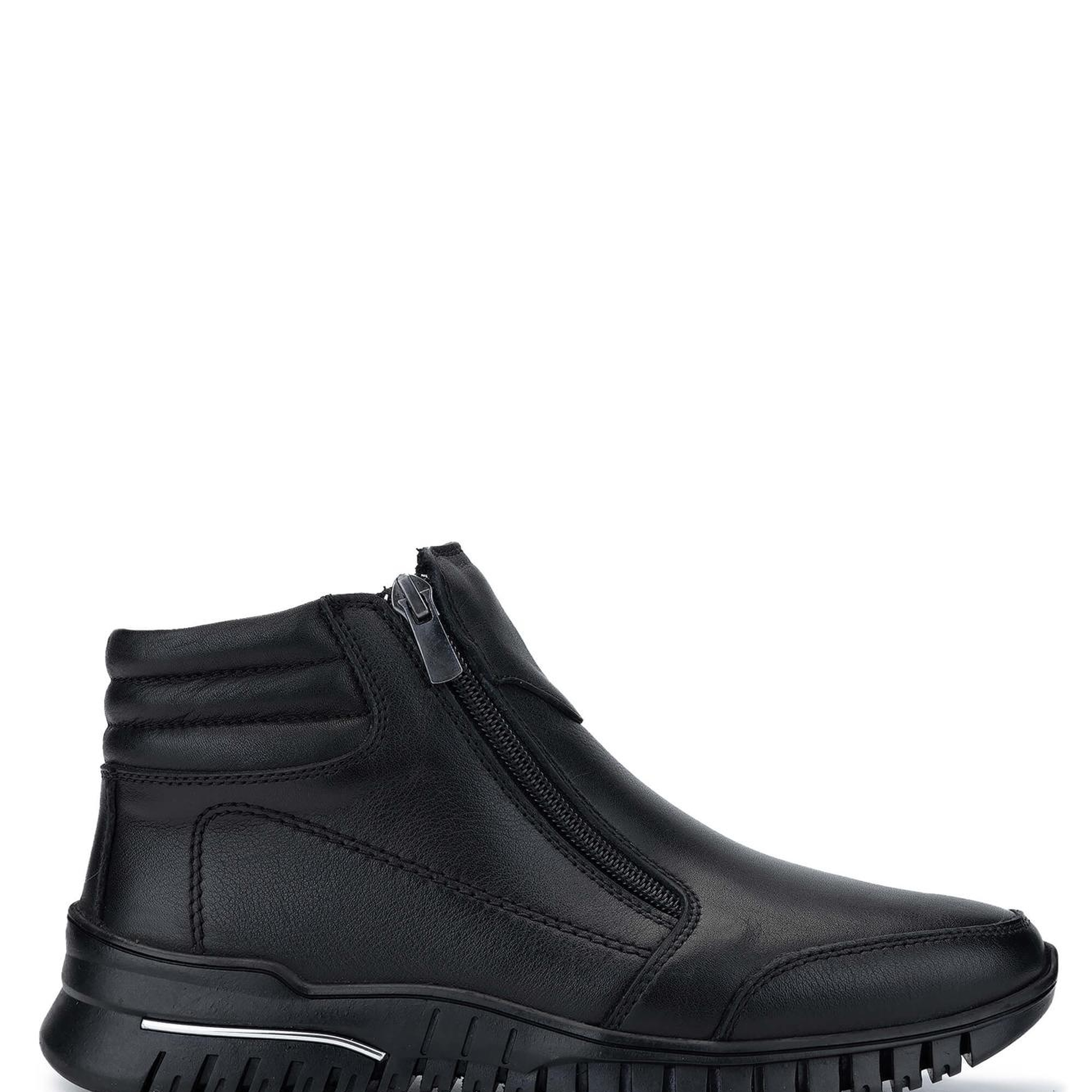 Tamer Tanca Kadın Hakiki Deri Siyah Deri Casual Bot