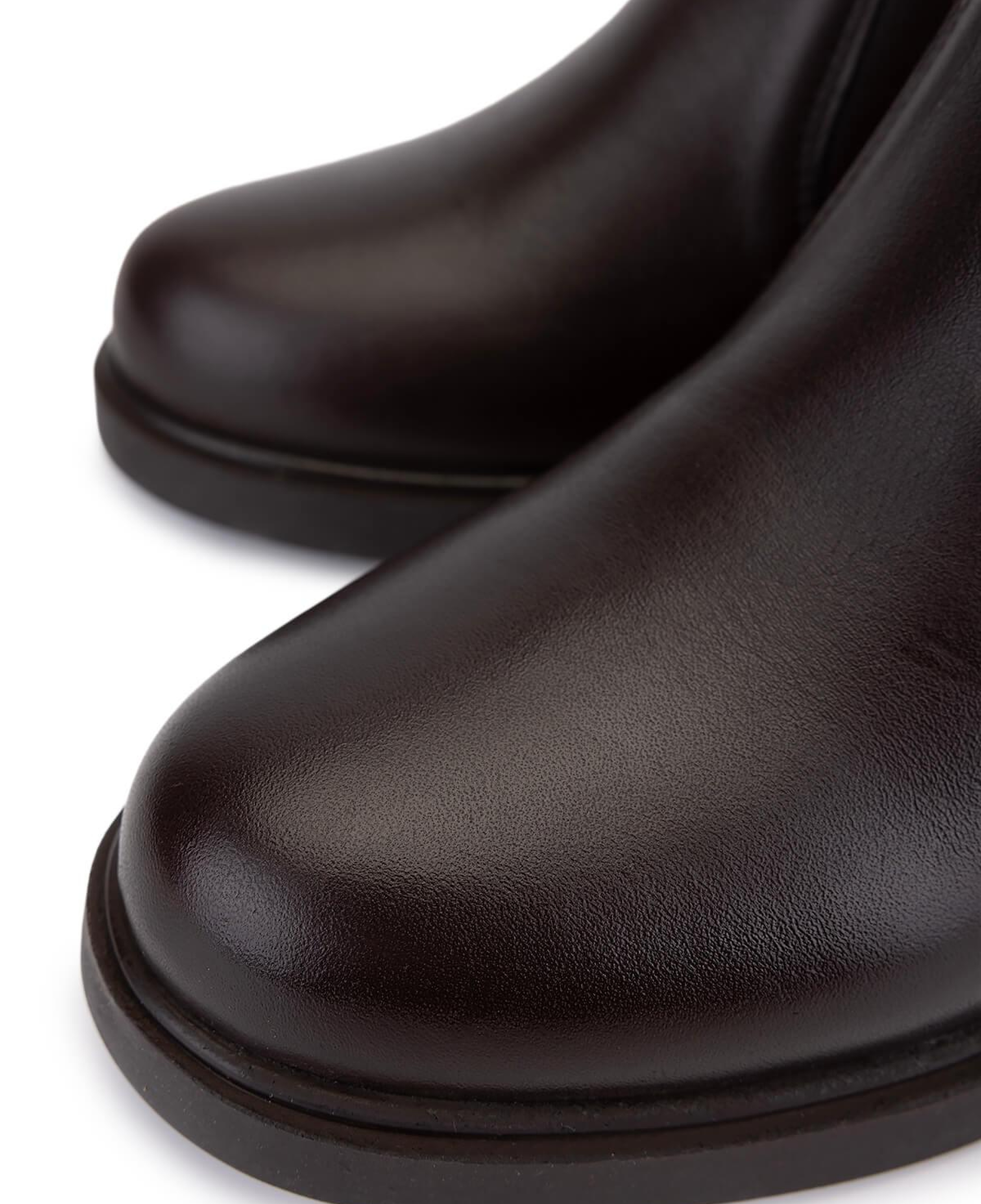 Tamer Tanca Kadın Hakiki Deri Kahverengi Topuklu Bot