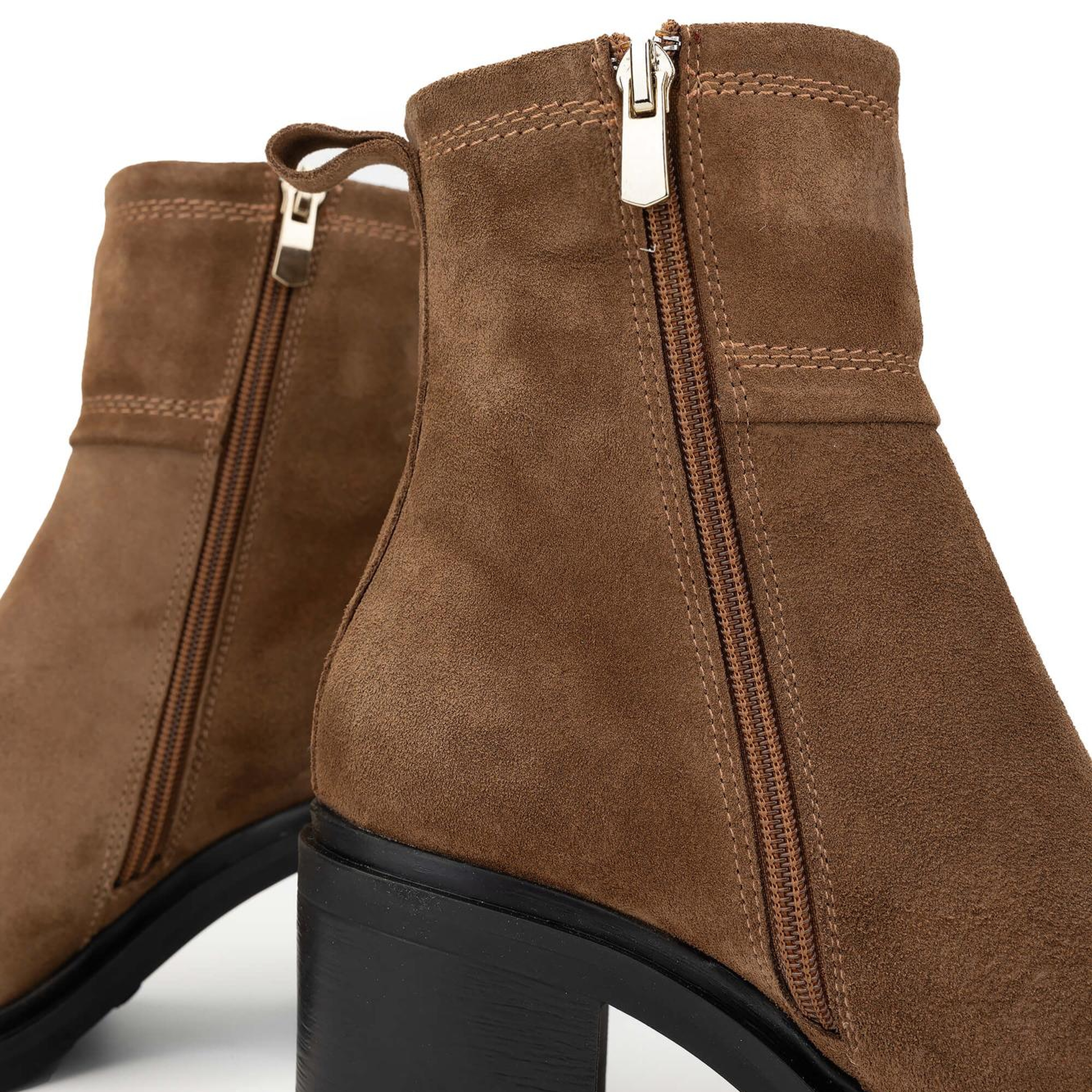 Tamer Tanca Kadın Hakiki Deri Vizon Topuklu Bot