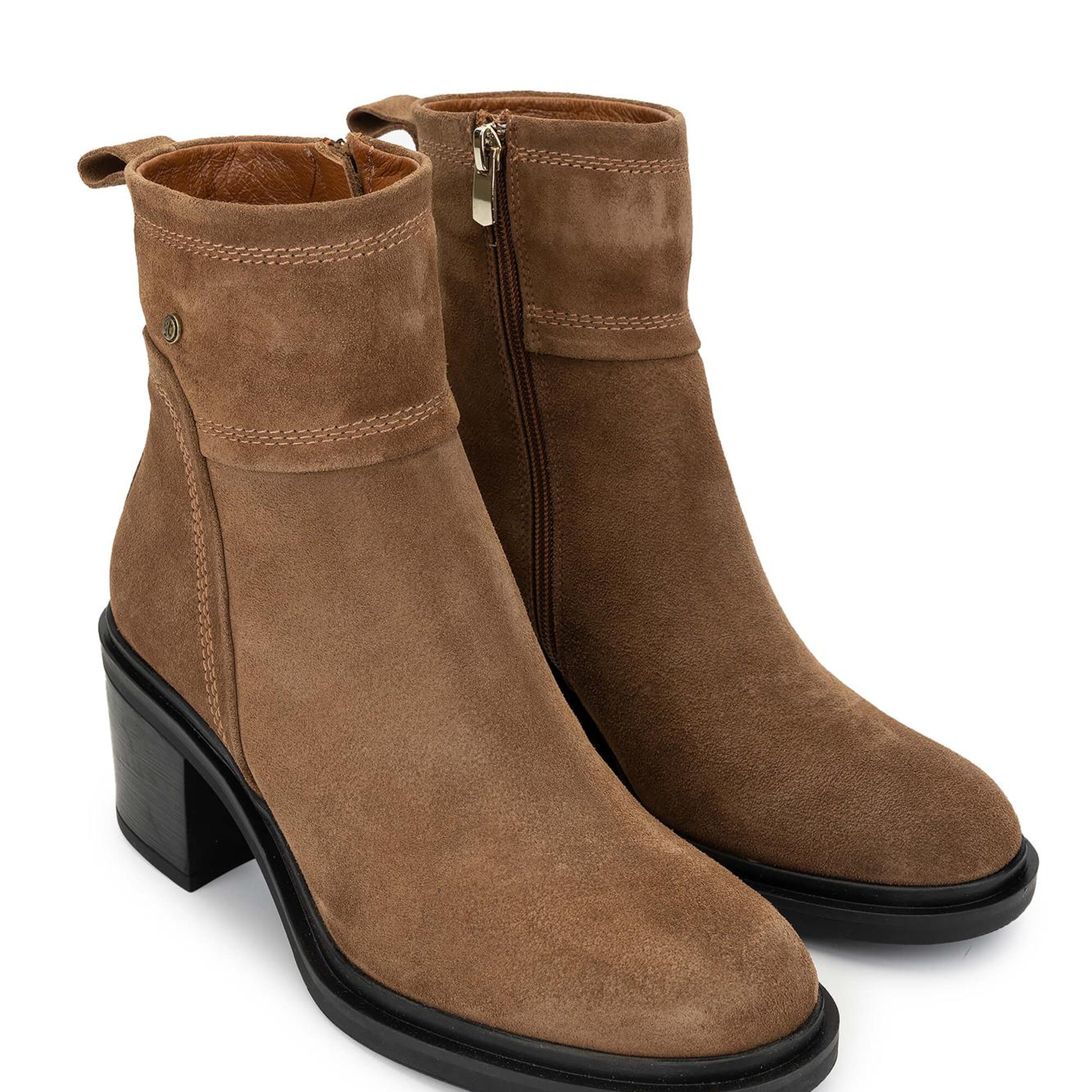 Tamer Tanca Kadın Hakiki Deri Vizon Topuklu Bot