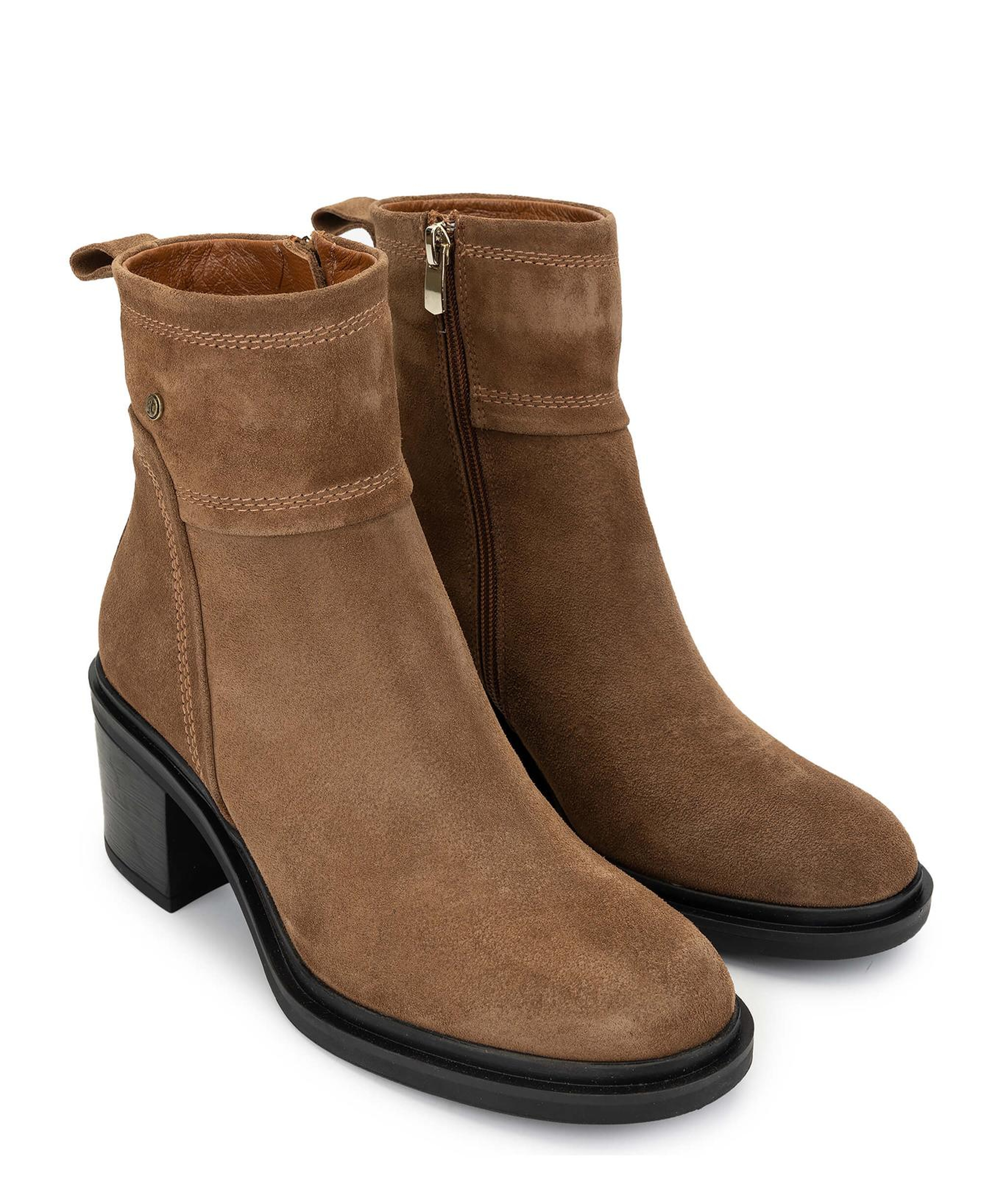 Tamer Tanca Kadın Hakiki Deri Vizon Topuklu Bot