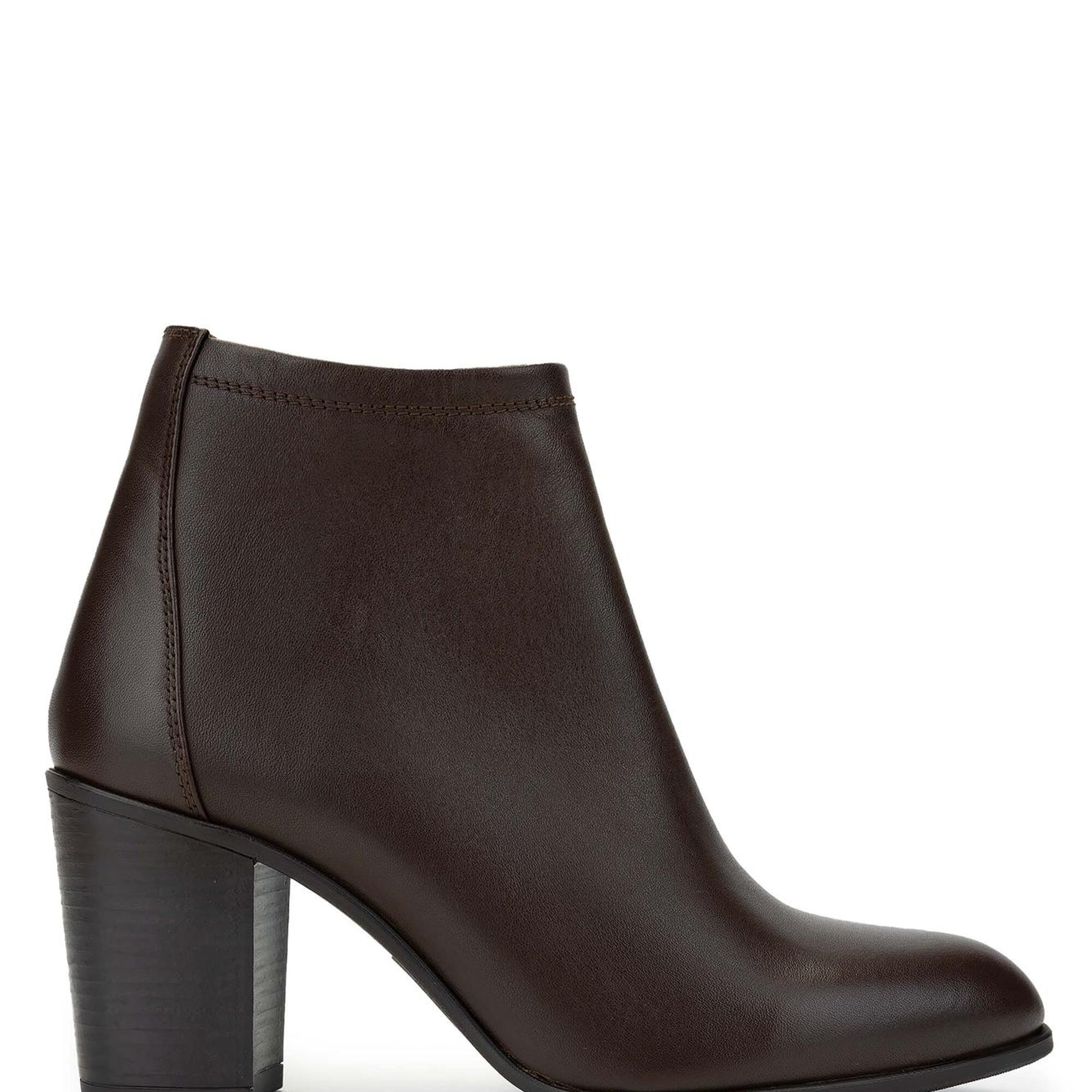 Tamer Tanca Kadın Hakiki Deri Kahverengi Topuklu Bot