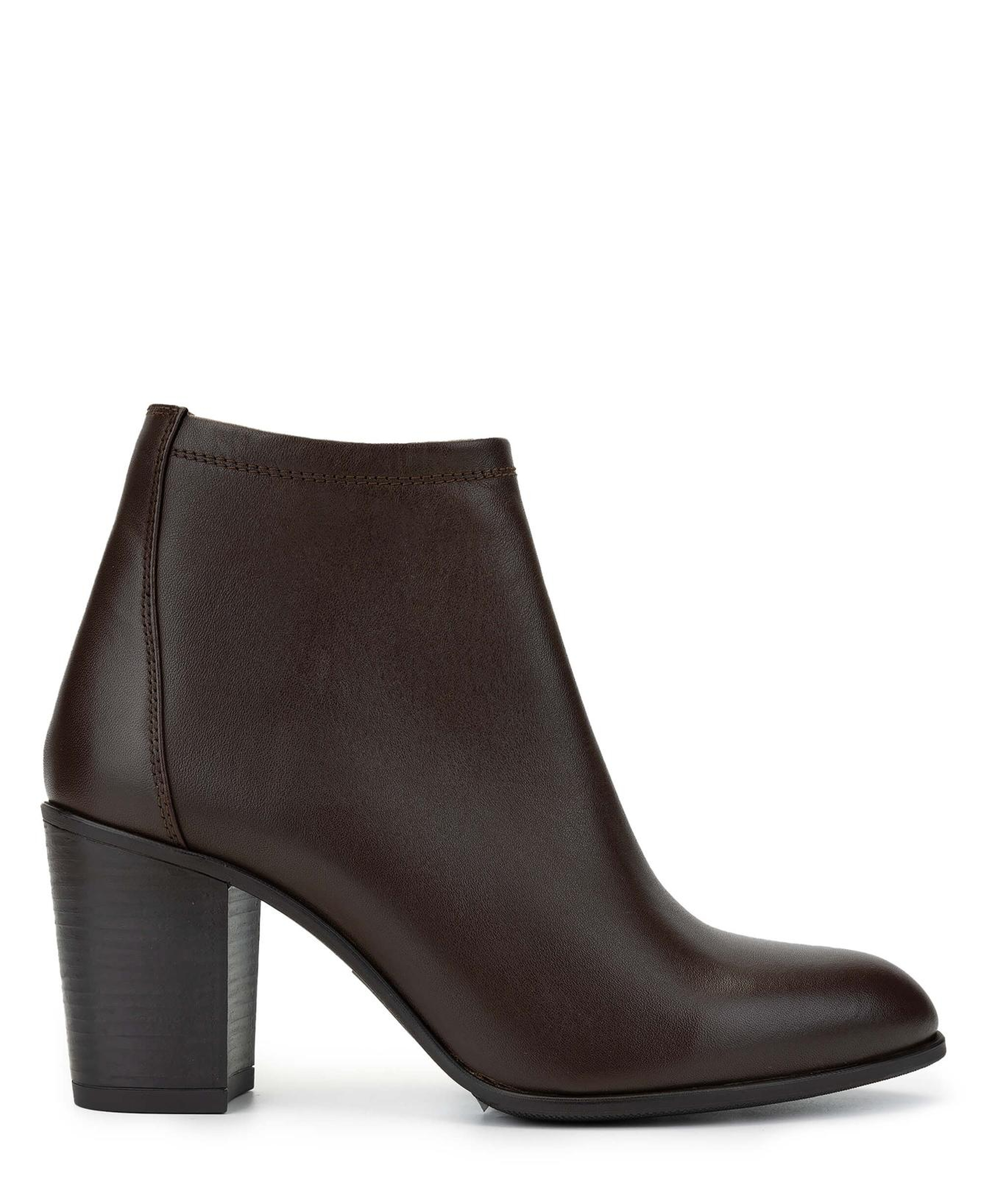 Tamer Tanca Kadın Hakiki Deri Kahverengi Topuklu Bot