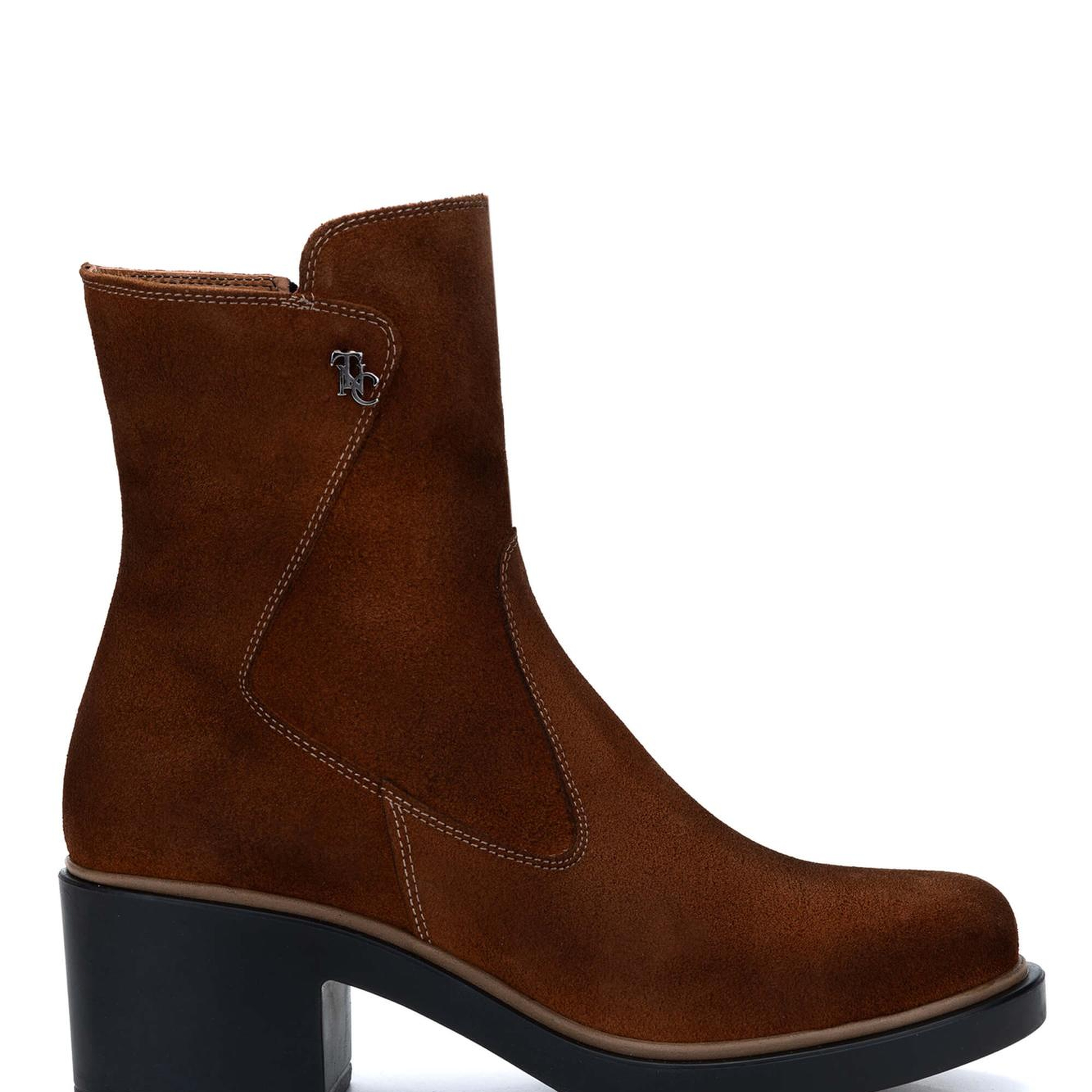 Tamer Tanca Kadın Hakiki Deri Kahverengi Casual Bot