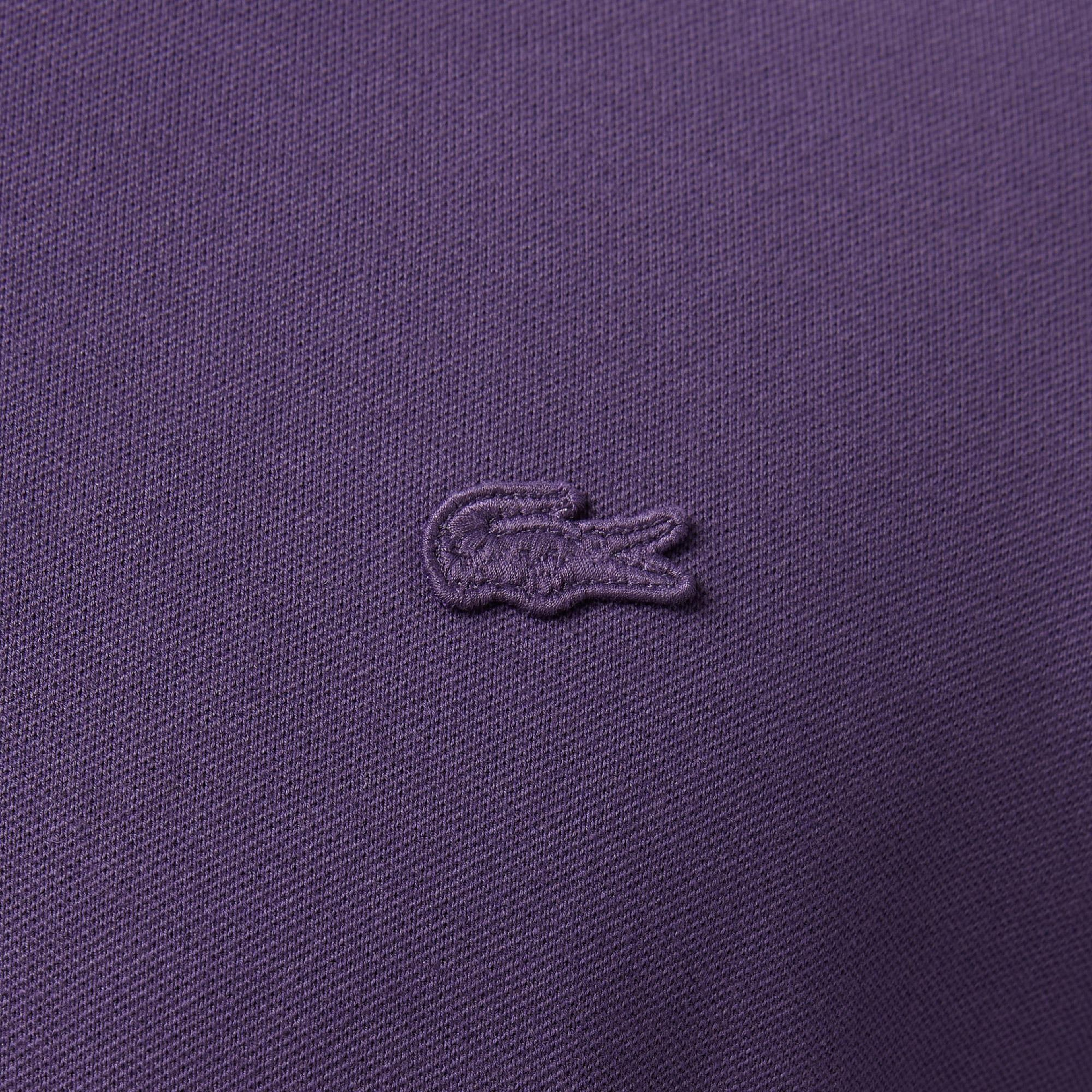Lacoste Paris Erkek Regular Fit Mor Polo