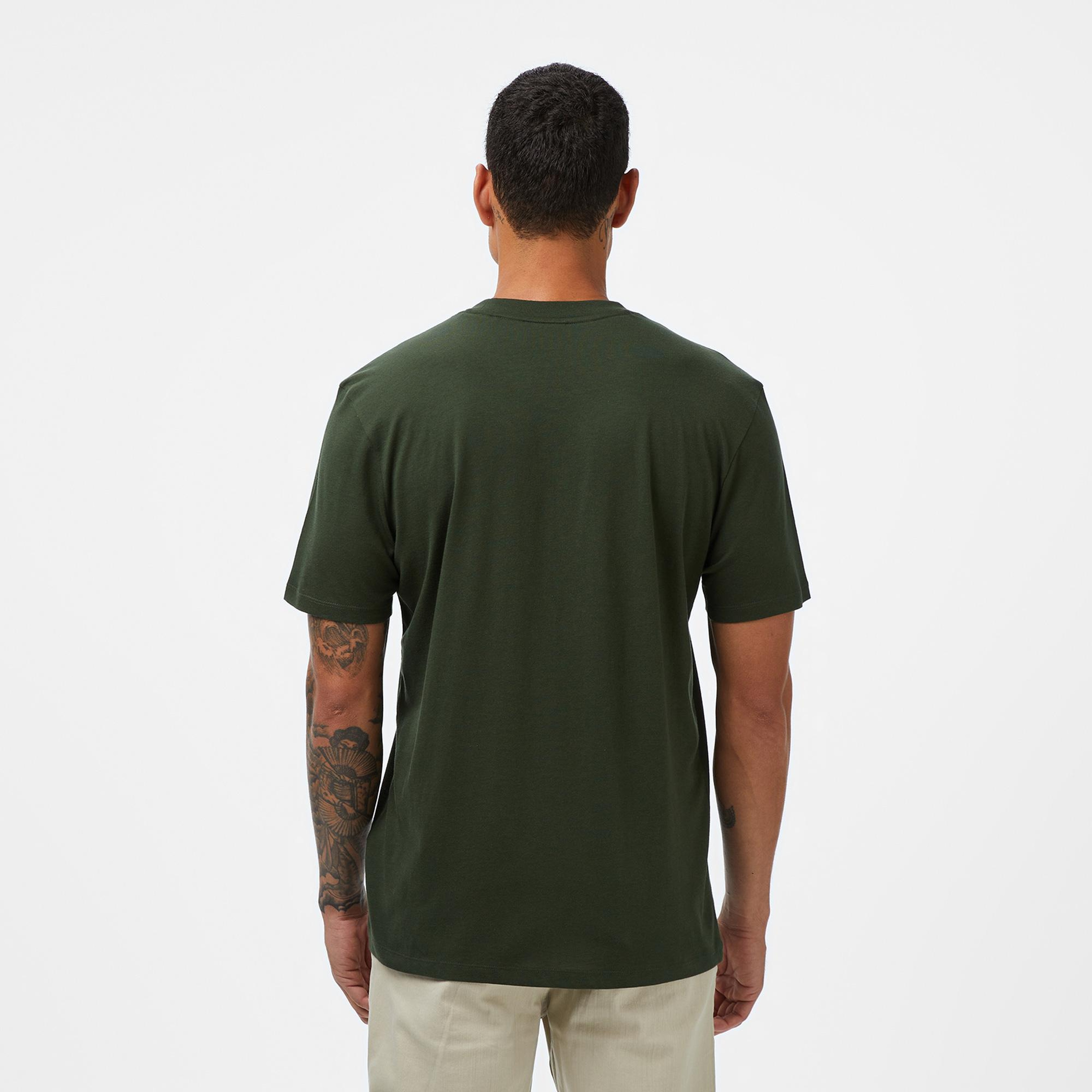 Hugo Dulivio Erkek Koyu Yeşil T-Shirt