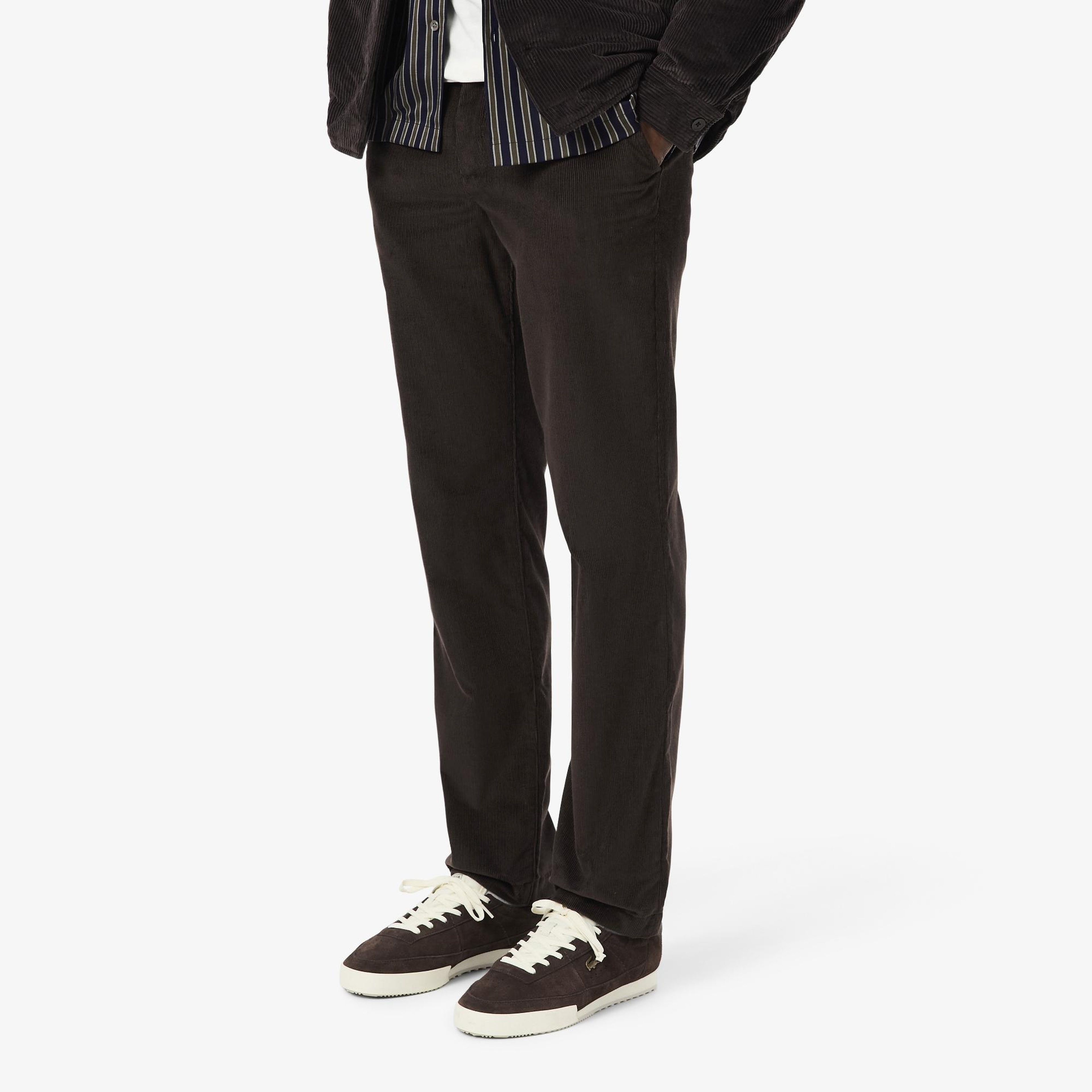 Lacoste Erkek Regular Fit Chino Kahverengi Pantolon