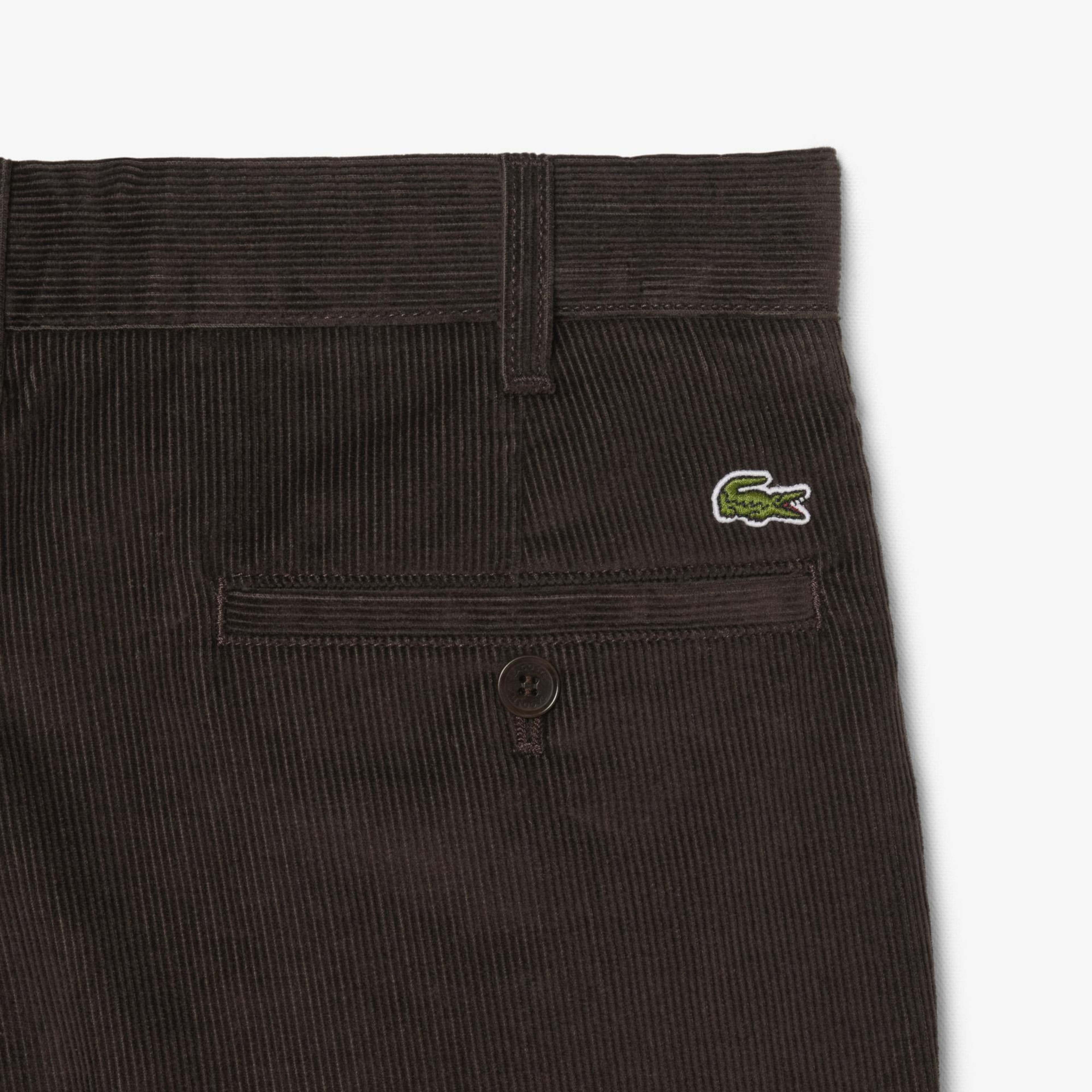 Lacoste Erkek Regular Fit Chino Kahverengi Pantolon