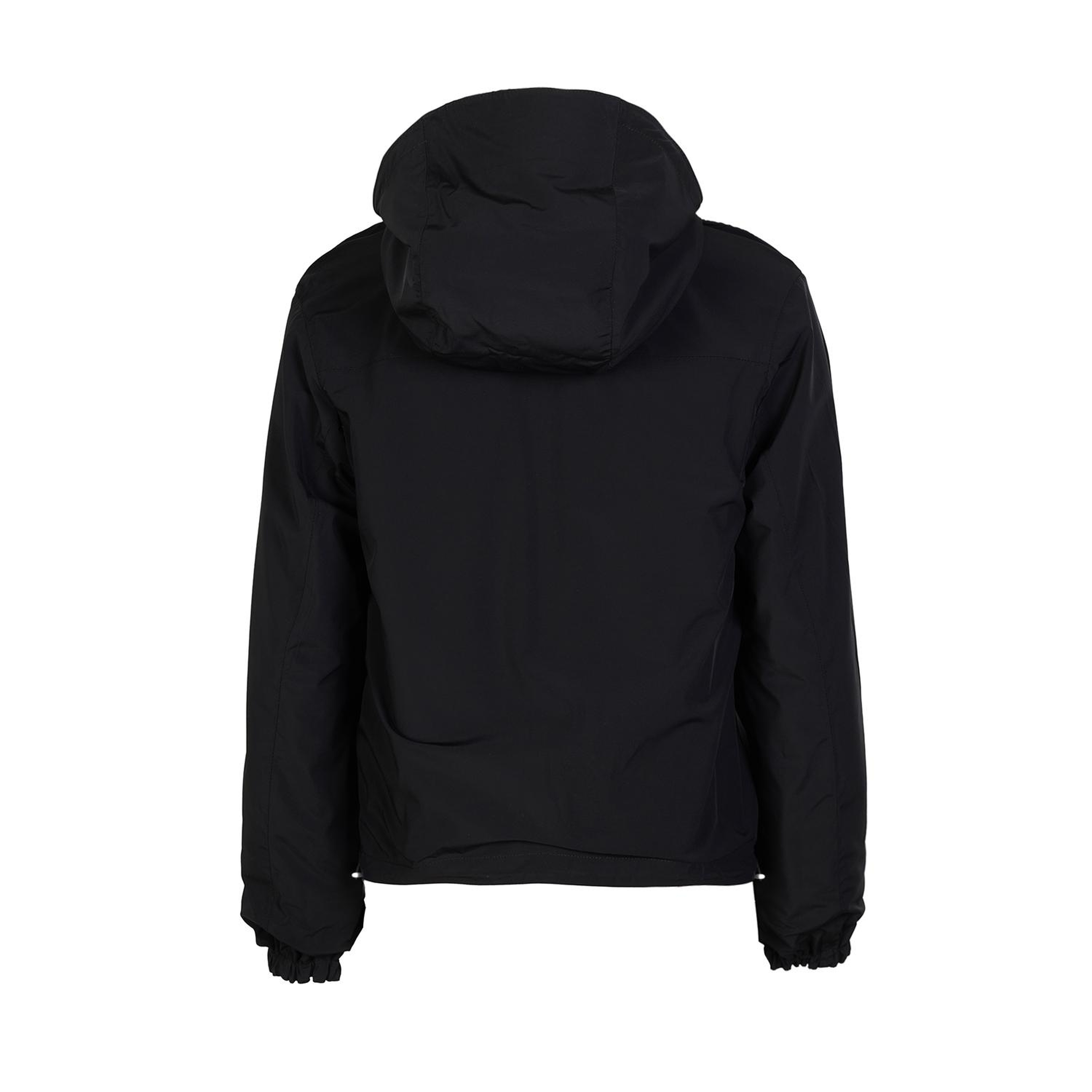 Alette Siyah Kadın Çift Taraflı Bomber Deri Ceket