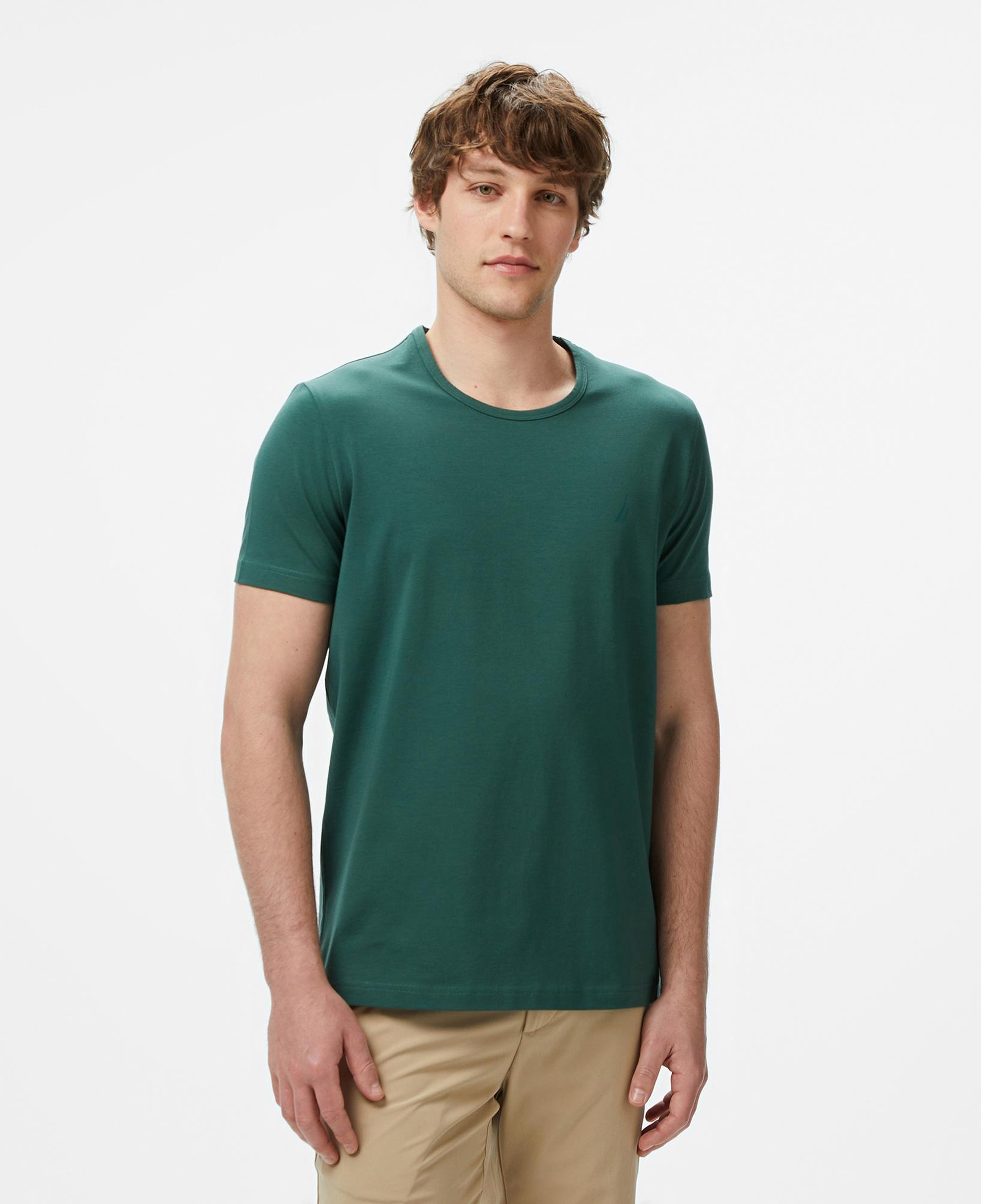 Nautica Erkek Yeşil Regular Fit T-Shirt