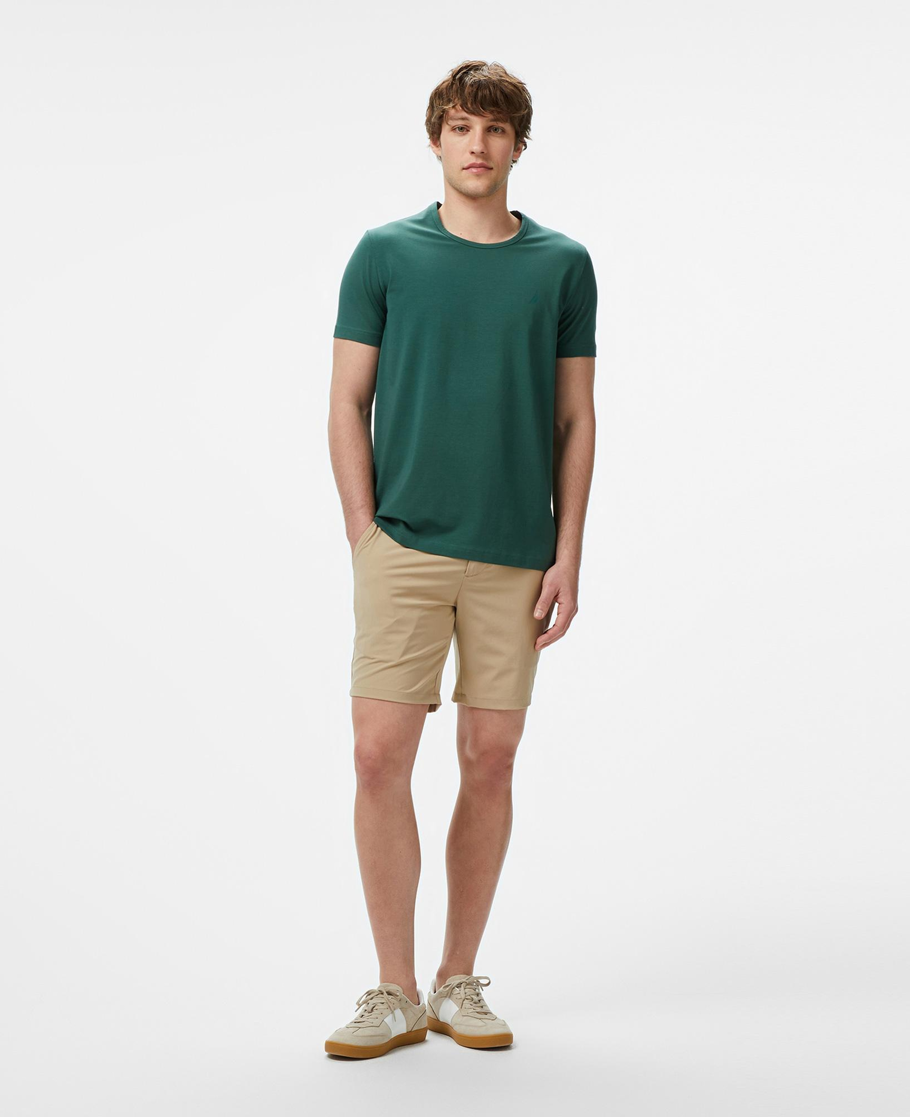Nautica Erkek Yeşil Regular Fit T-Shirt