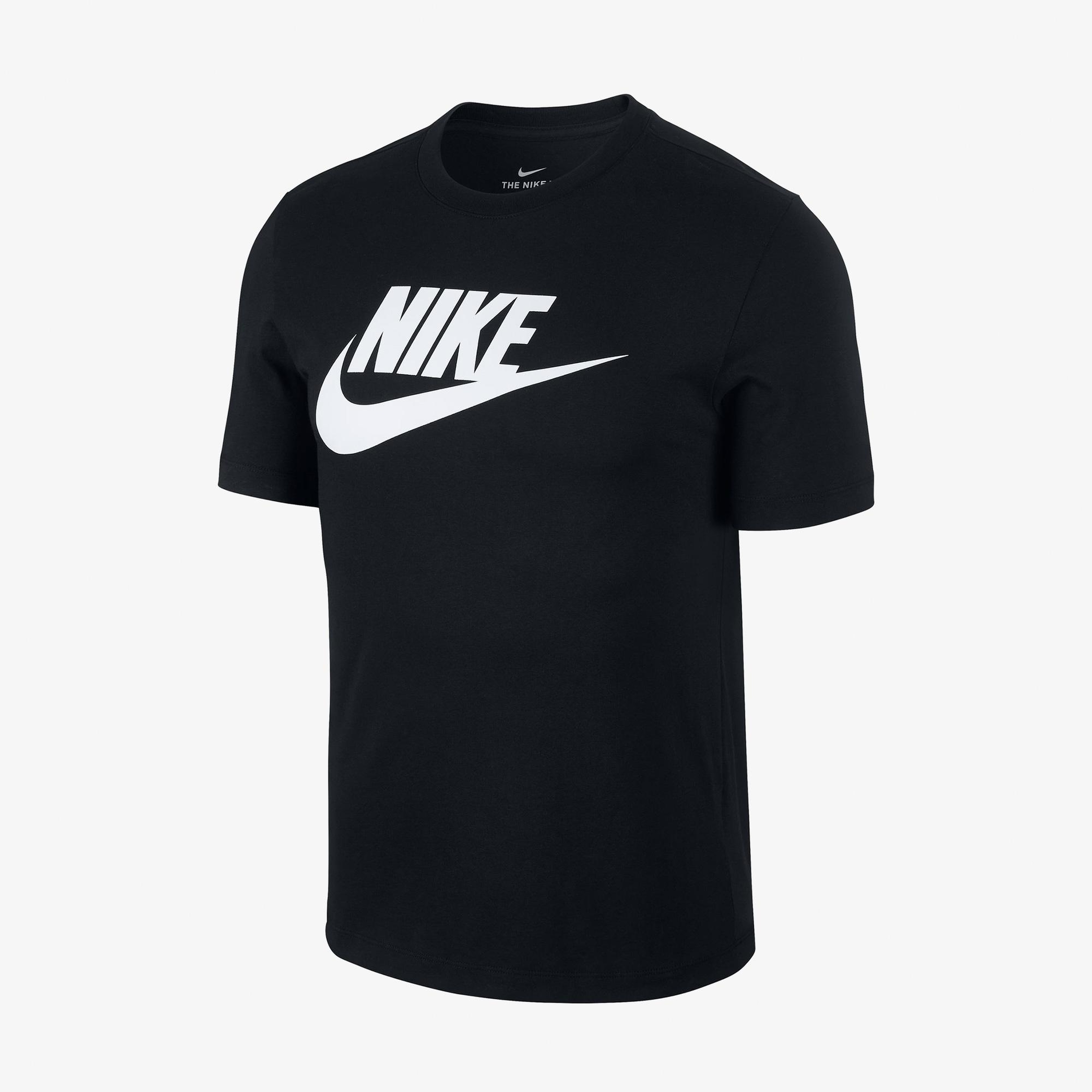 Nike Sportswear Icon Futura Erkek Siyah T-Shirt