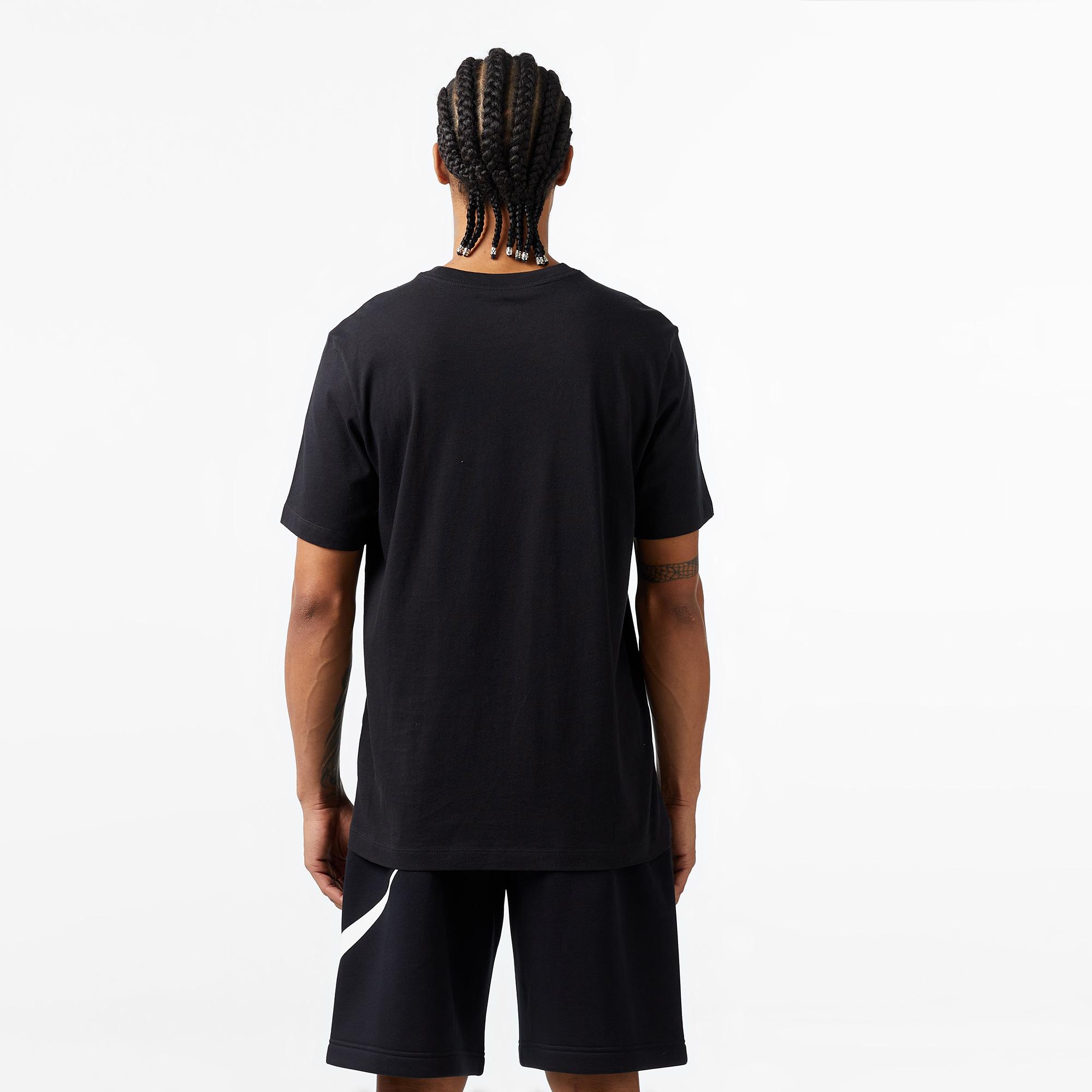 Nike Sportswear Icon Futura Erkek Siyah T-Shirt