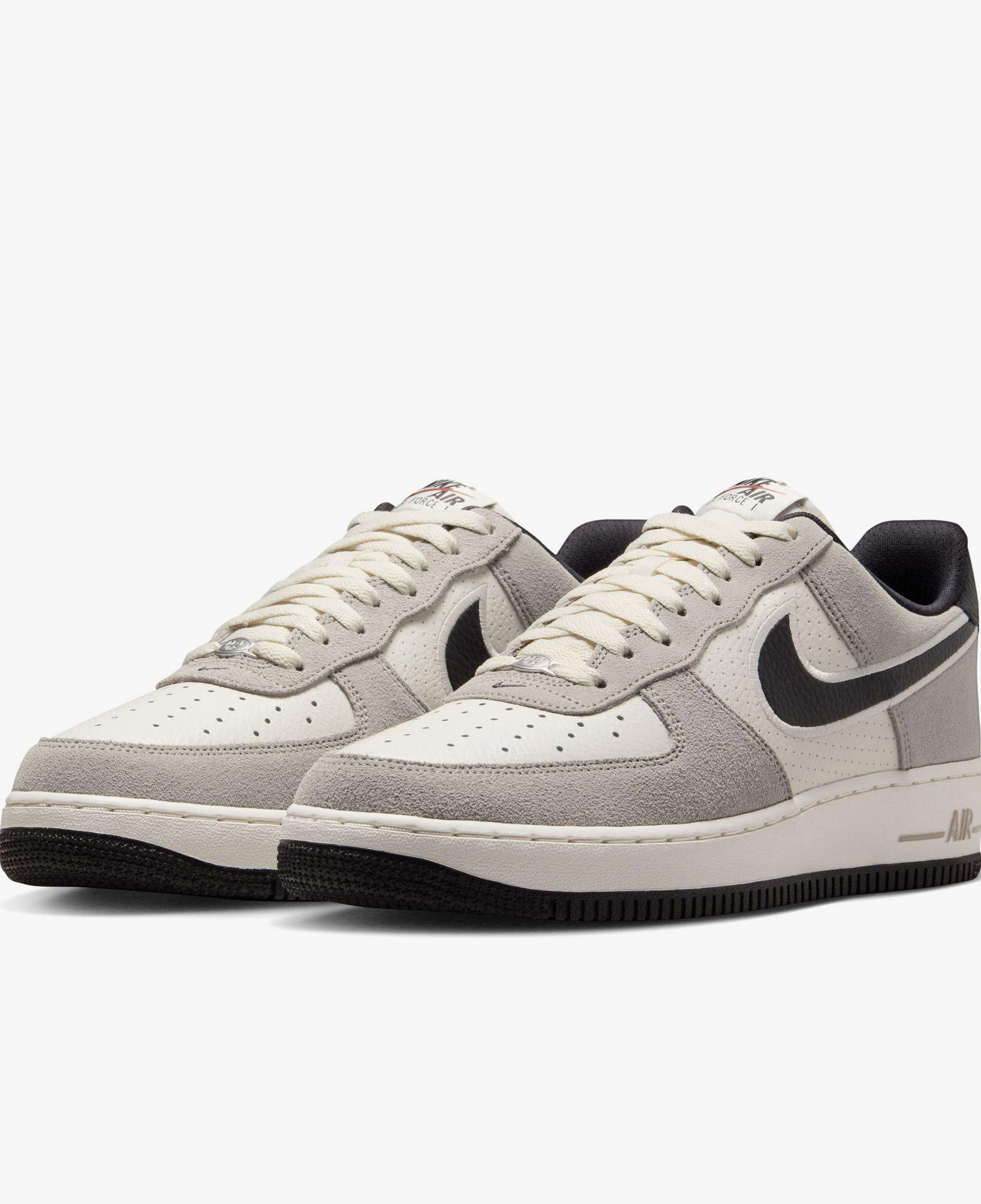 Nike Air Force 1 '07 LV8 Erkek Gri Spor Ayakkabı