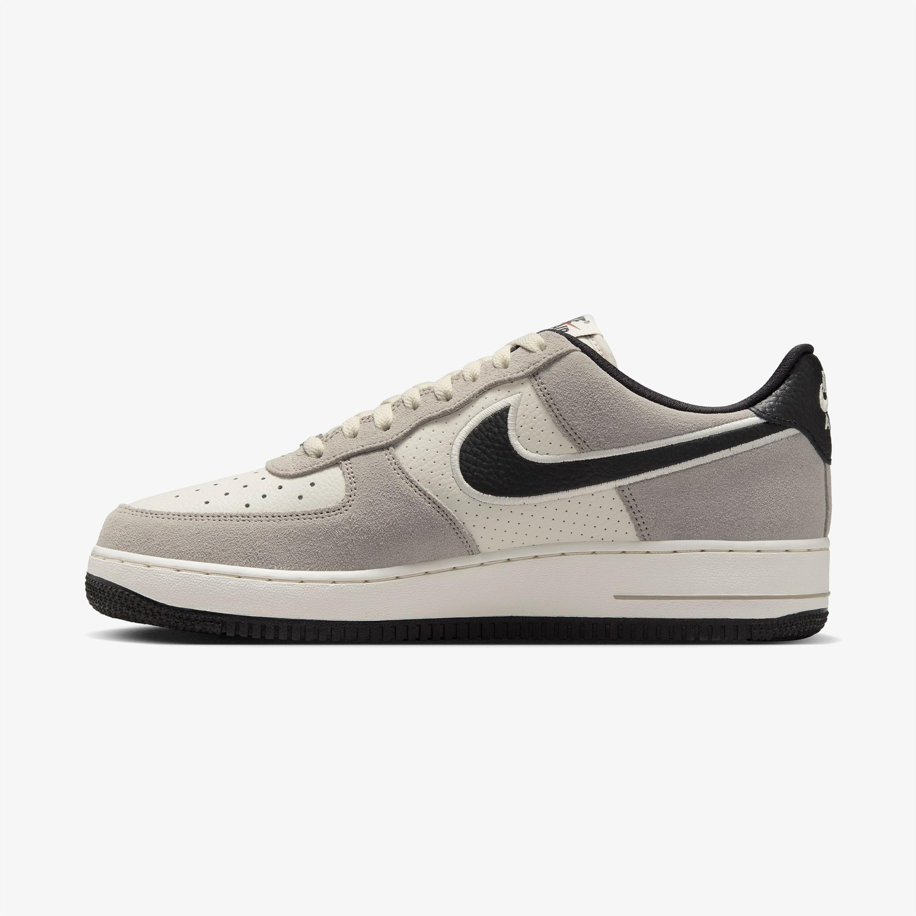 Nike Air Force 1 '07 LV8 Erkek Gri Spor Ayakkabı