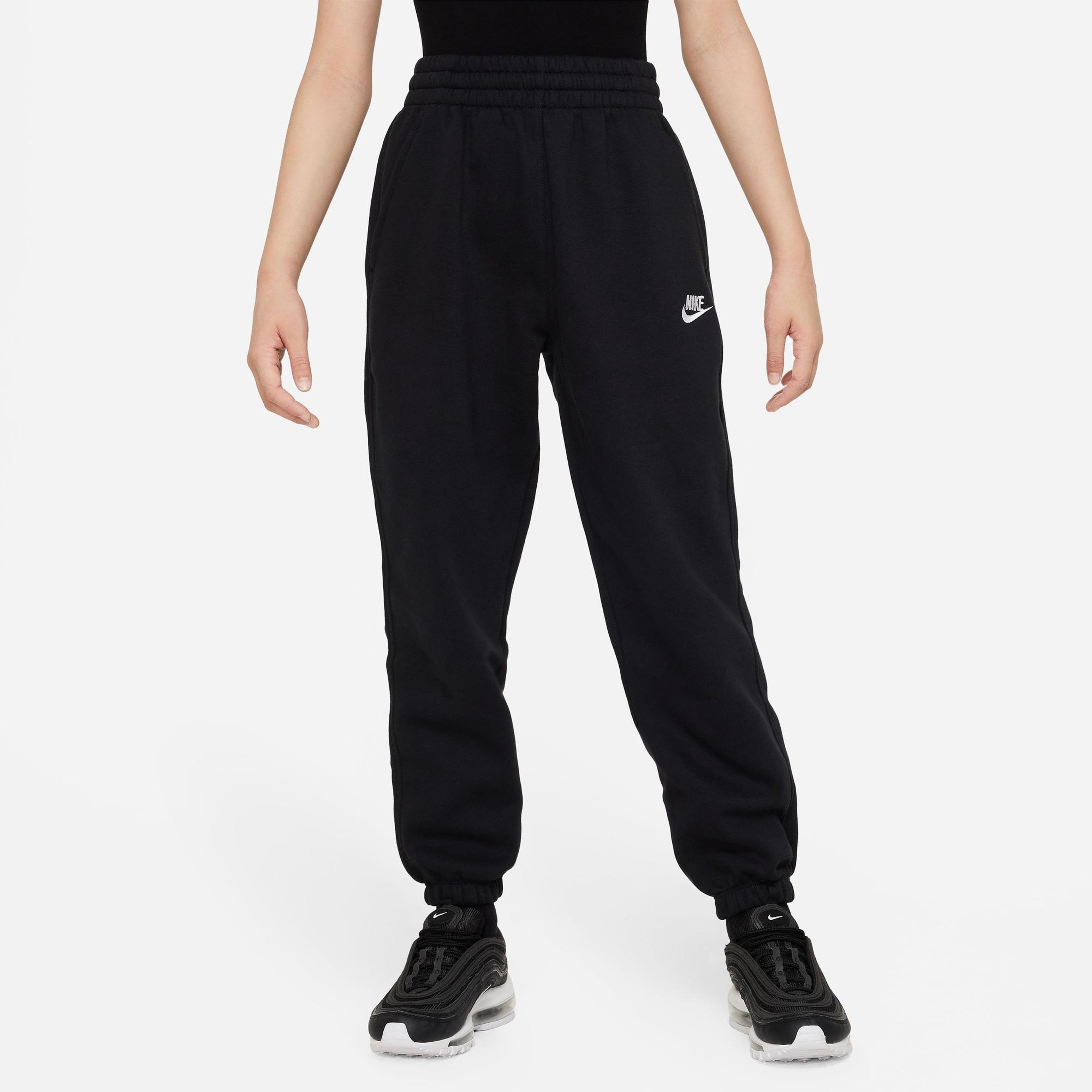 Nike Sportswear Club Fleece Loose Çocuk Siyah Eşofman Altı