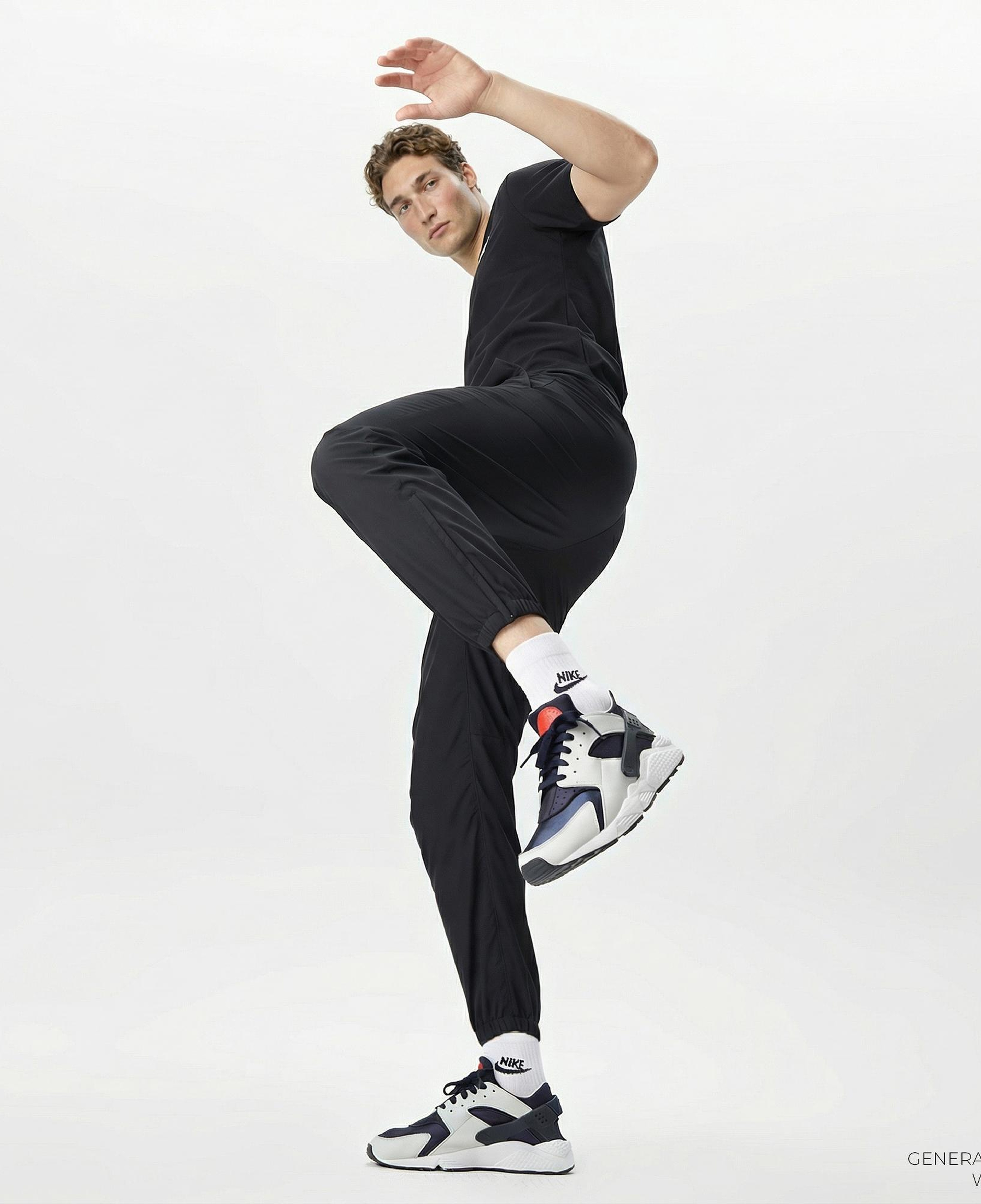 Nike Dri-Fit Form Erkek Siyah Eşofman Altı