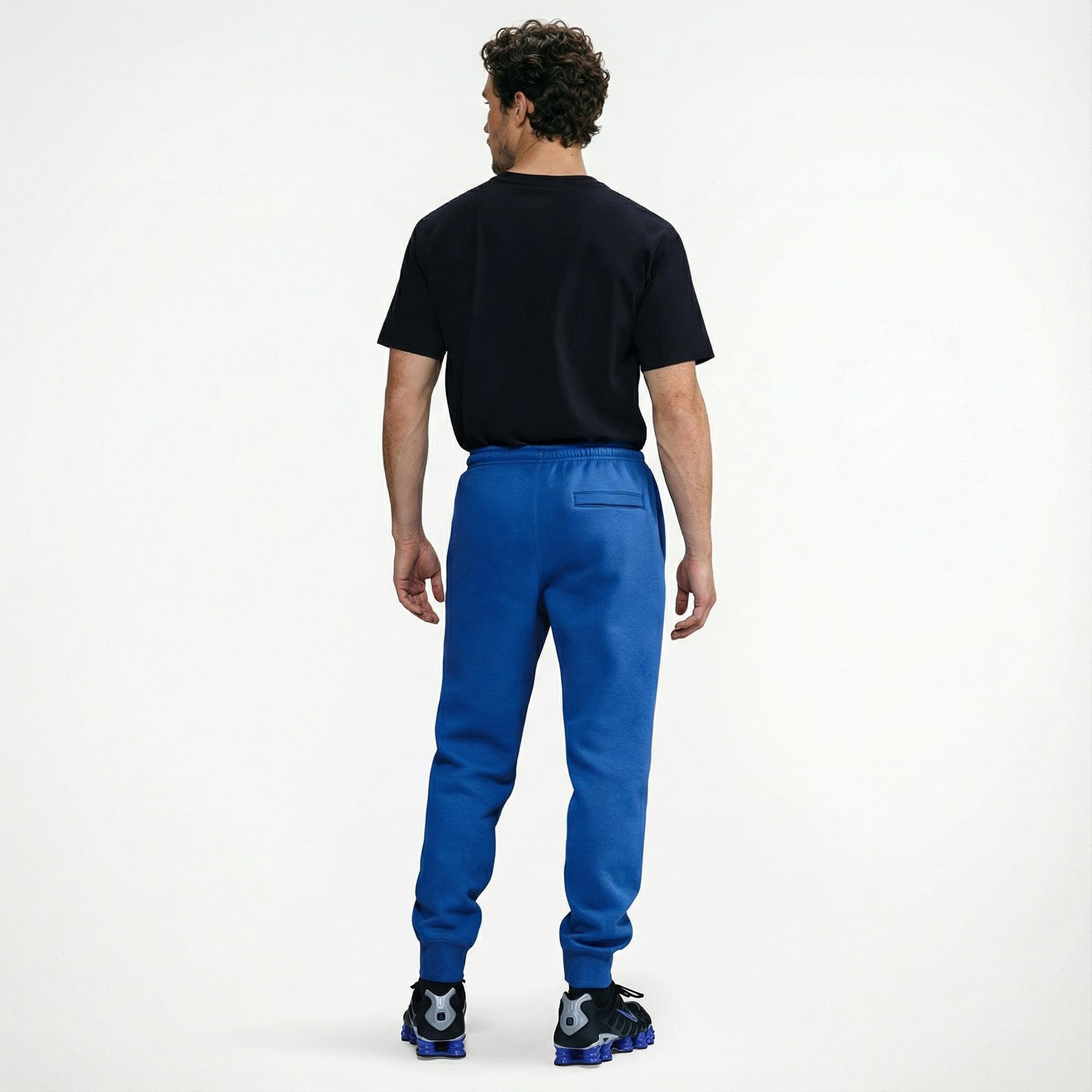 Nike Club Erkek Mavi Eşofman Altı