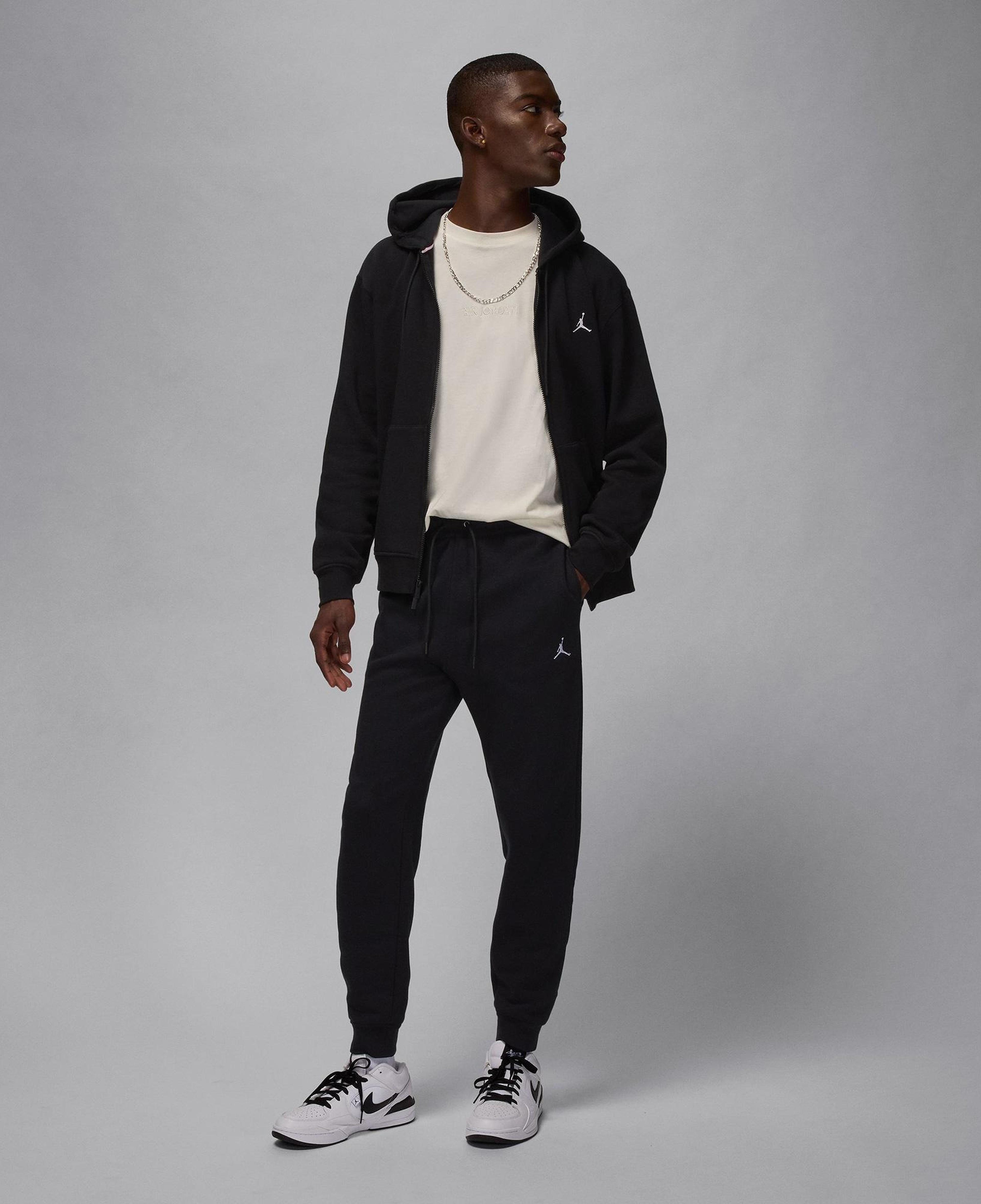 Jordan Brooklyn Fleece Erkek Siyah Eşofman Altı