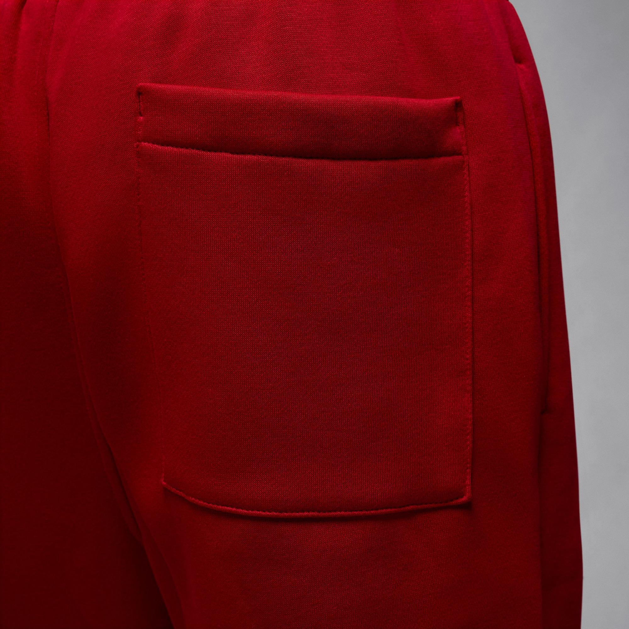 Jordan Brooklyn Fleece Erkek Kırmızı Eşofman Altı