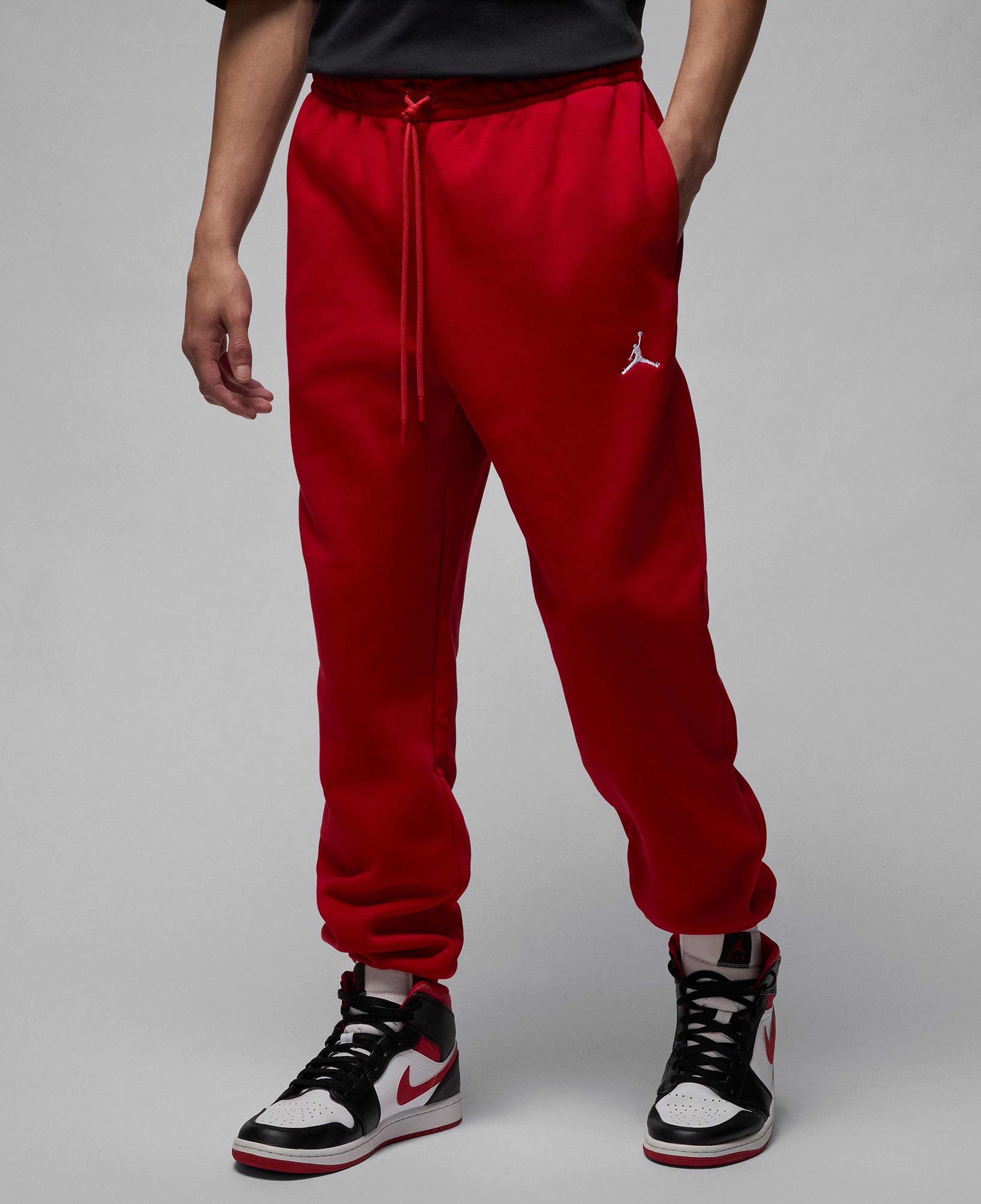 Jordan Brooklyn Fleece Erkek Kırmızı Eşofman Altı