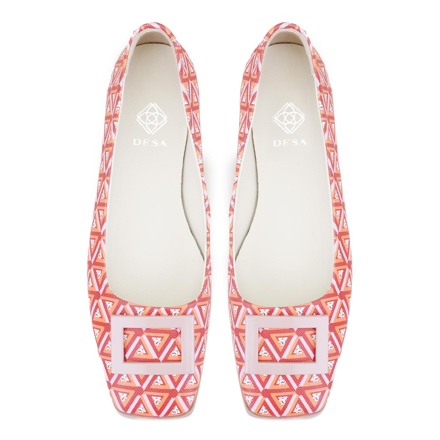 Kadın Kırmızı Monogram Babet