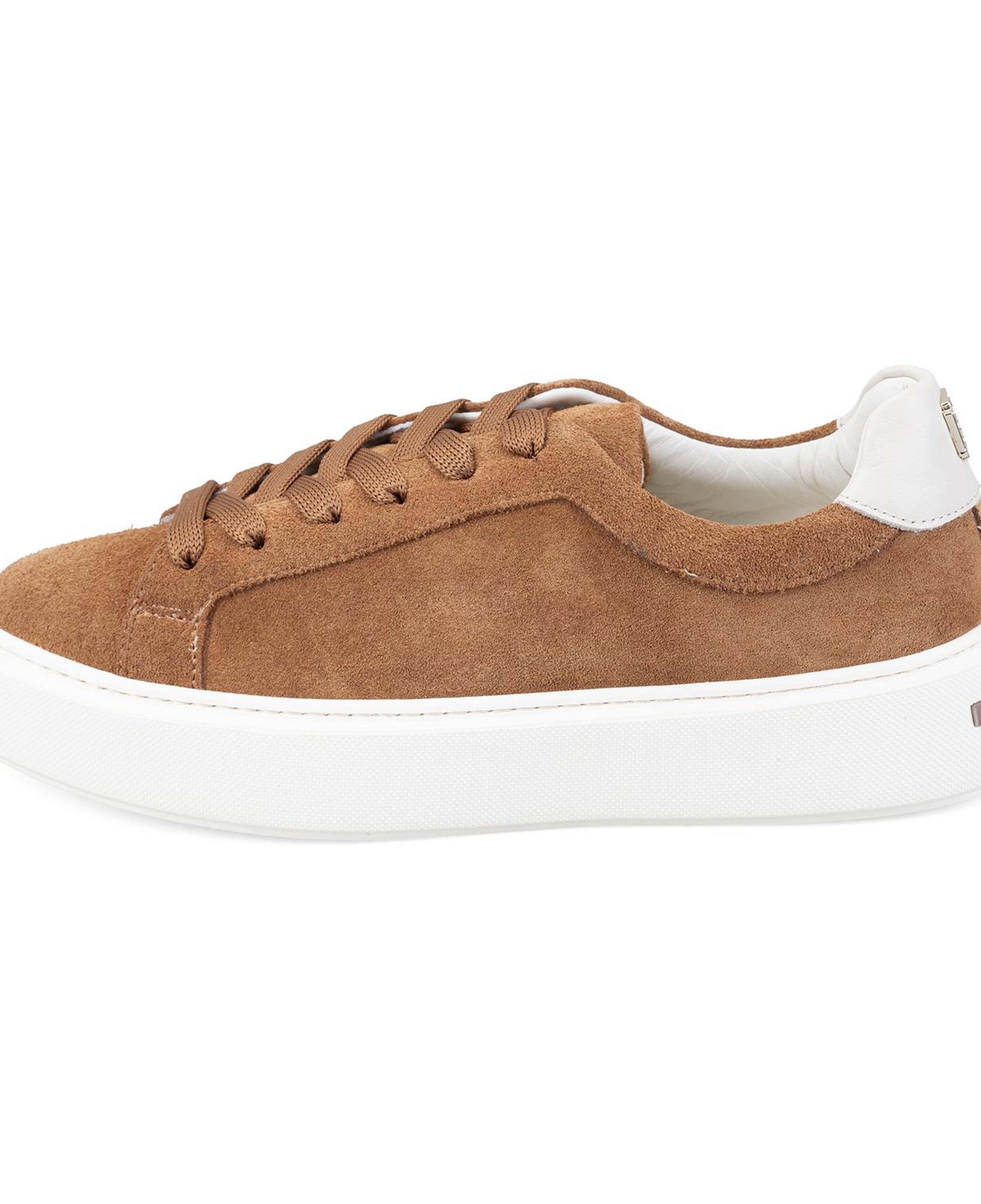 Kadın Taba Süet Deri Spor Ayakkabı