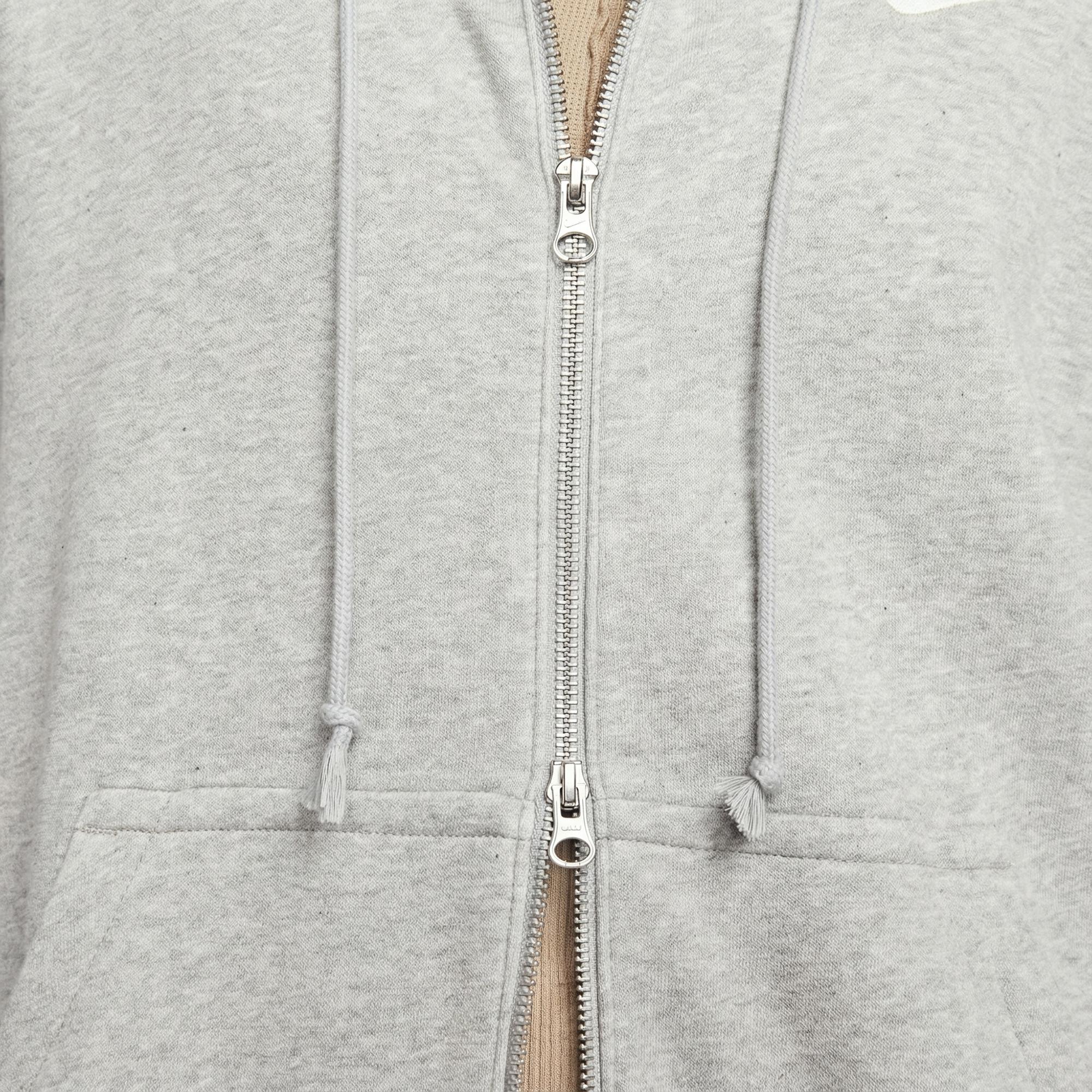 Nike Sportswear Phoenix Fleece Oversize Kadın Gri Hoodie