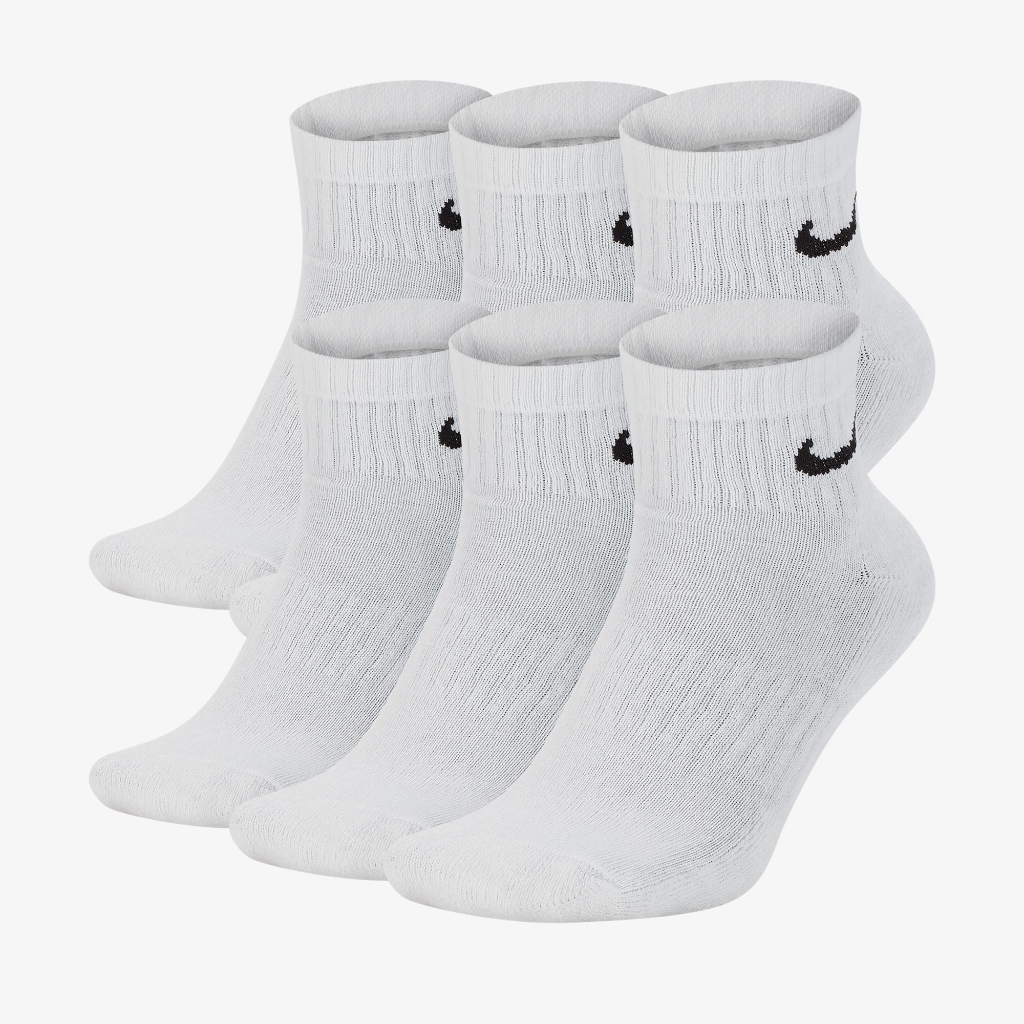 Nike Everyday Cush 6'lı Unisex Renkli Çorap